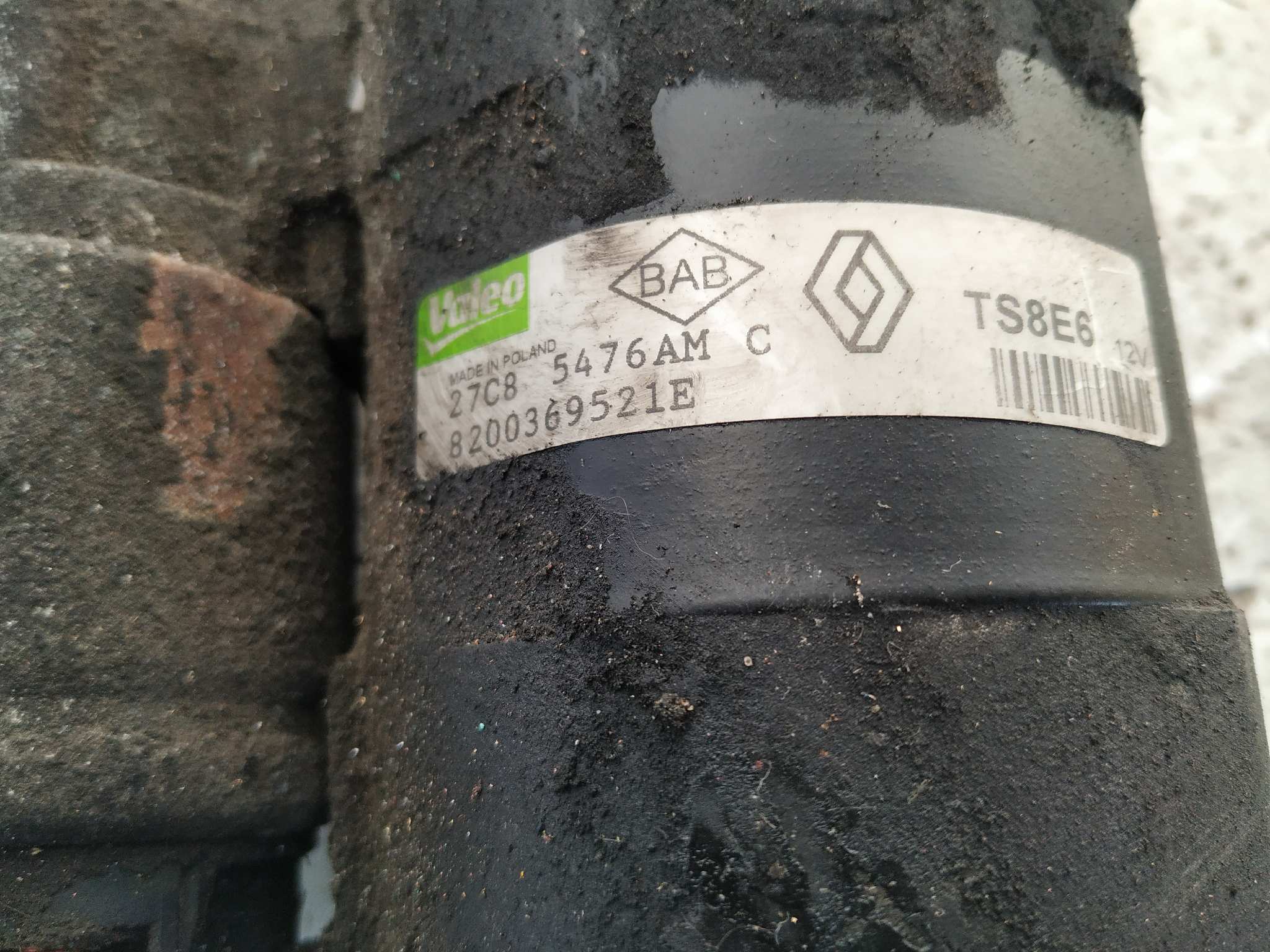 MOTOR ARRANQUE RENAULT CLIO III - vista 5