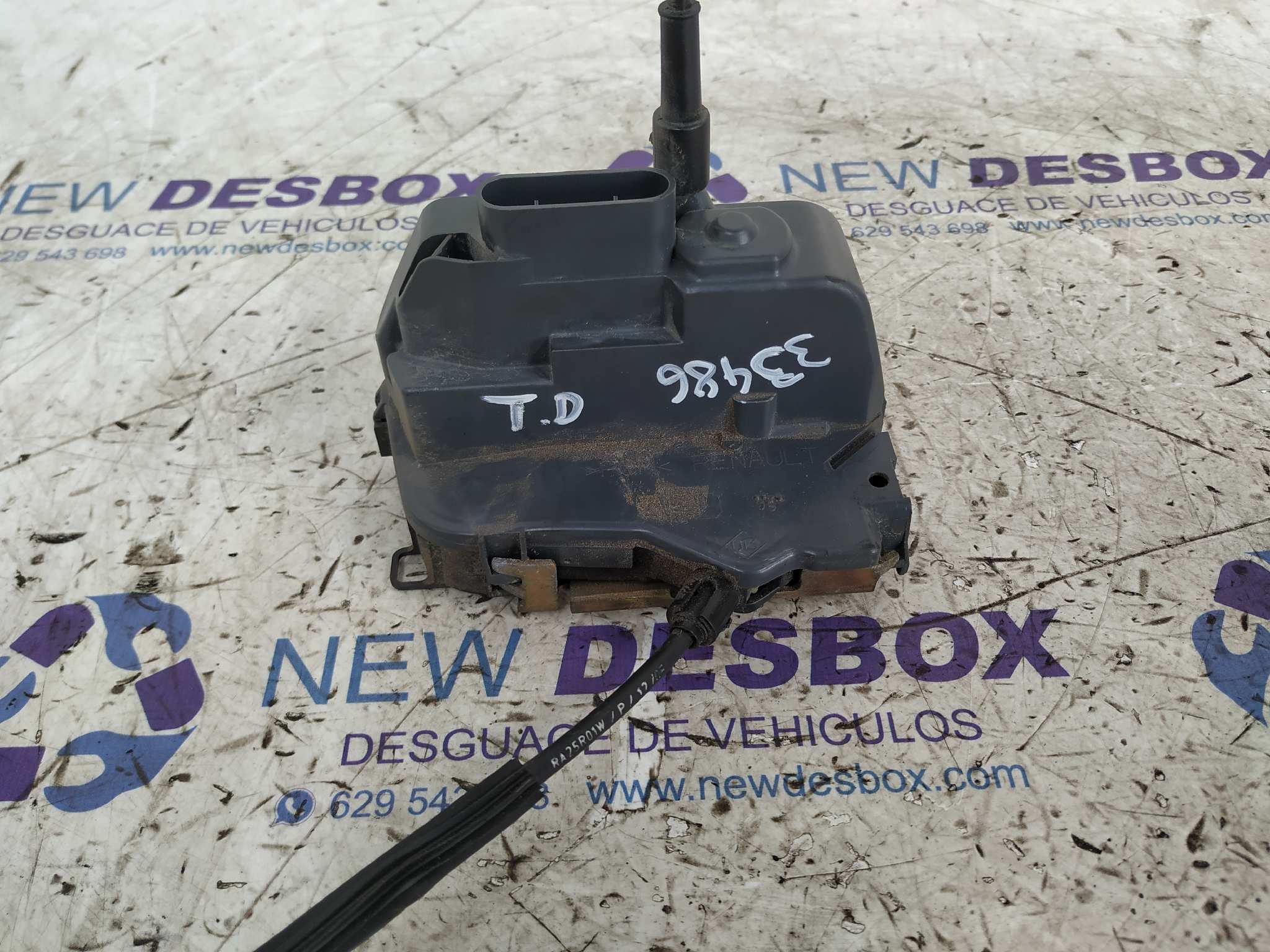 CERRADURA PUERTA TRASERA DERECHA RENAULT SCENIC II