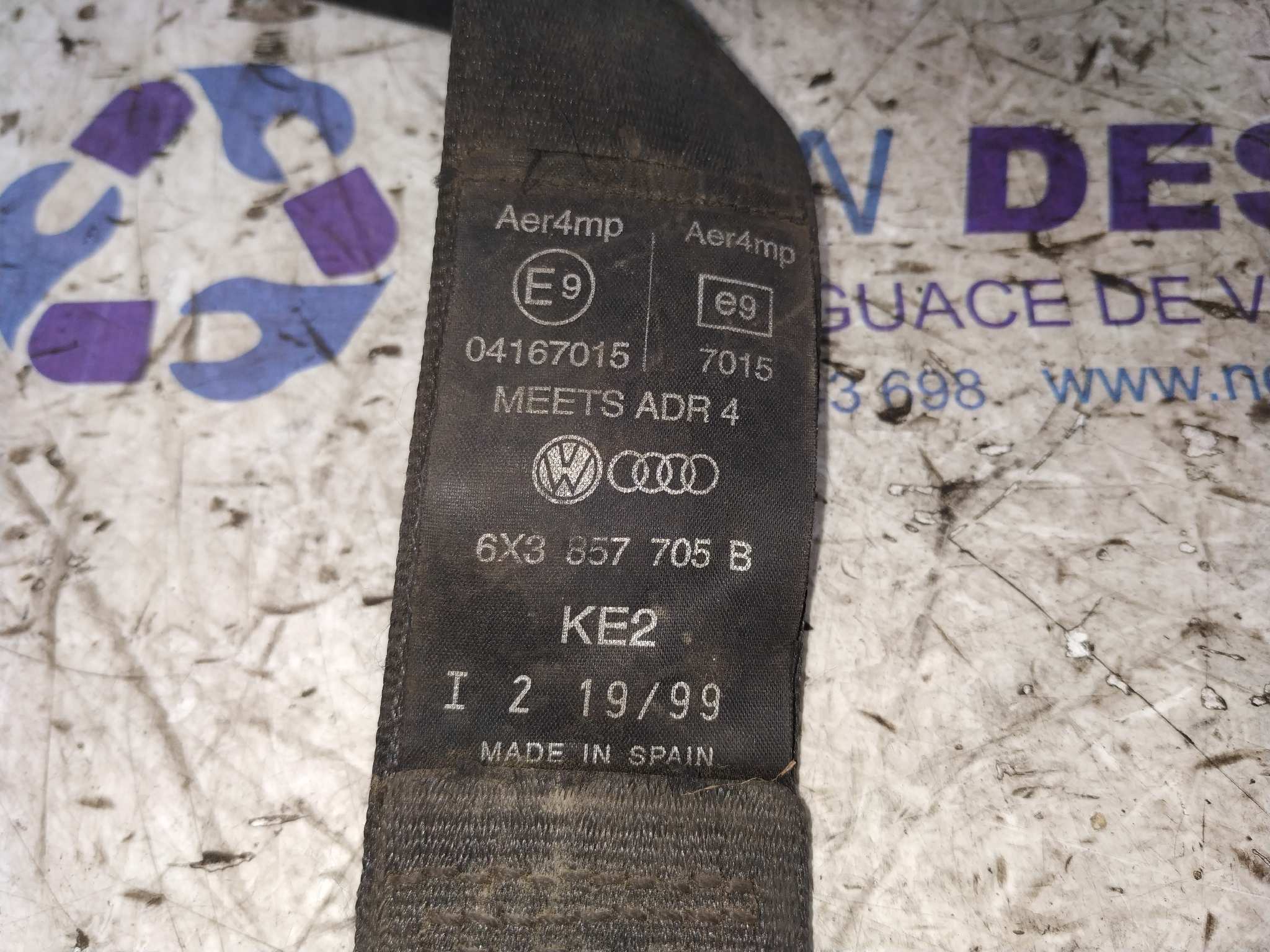 CINTURON DELANTERO IZQUIERDO SEAT AROSA (6H1) - vista 4