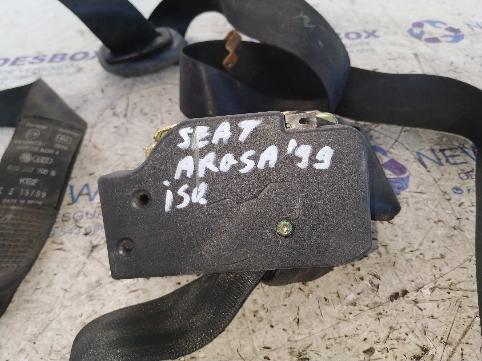 CINTURON DELANTERO IZQUIERDO SEAT AROSA (6H1) - vista 5