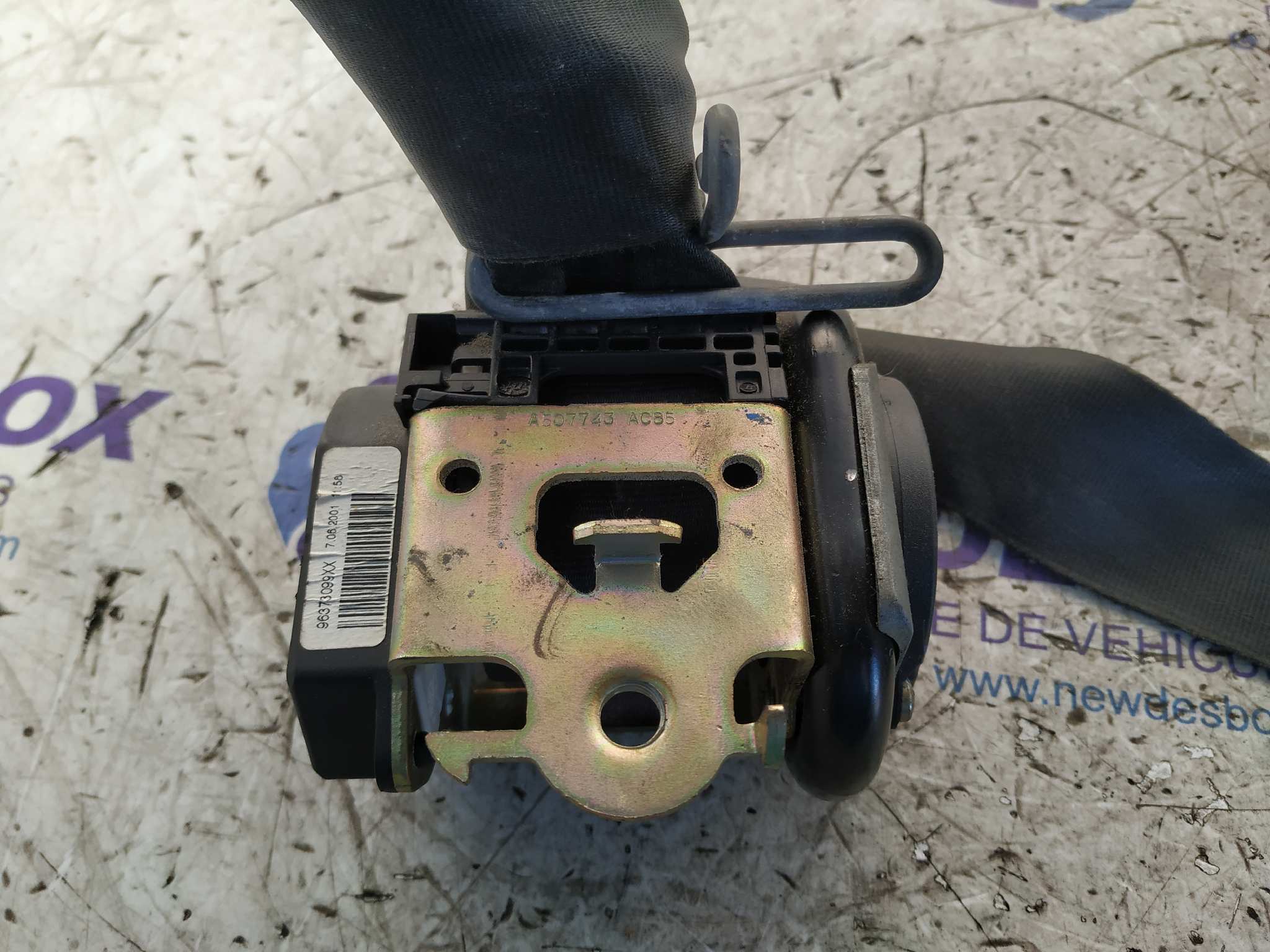 CINTURON DELANTERO IZQUIERDO PEUGEOT 307 (S1) - vista 7