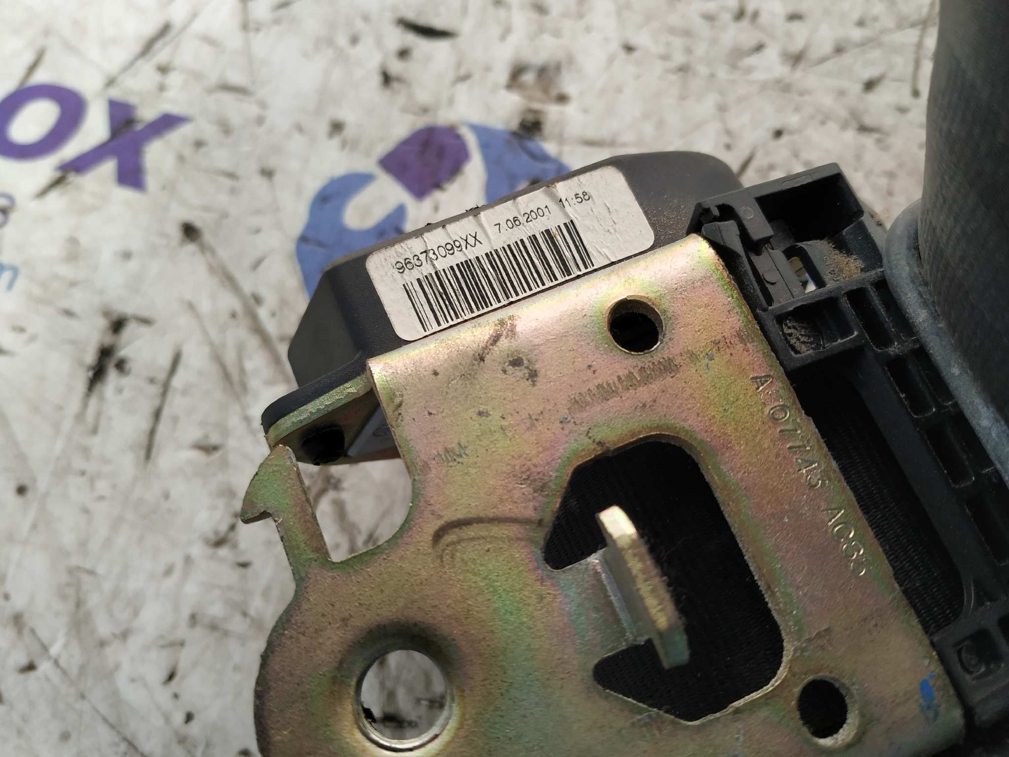 CINTURON DELANTERO IZQUIERDO PEUGEOT 307 (S1) - vista 6