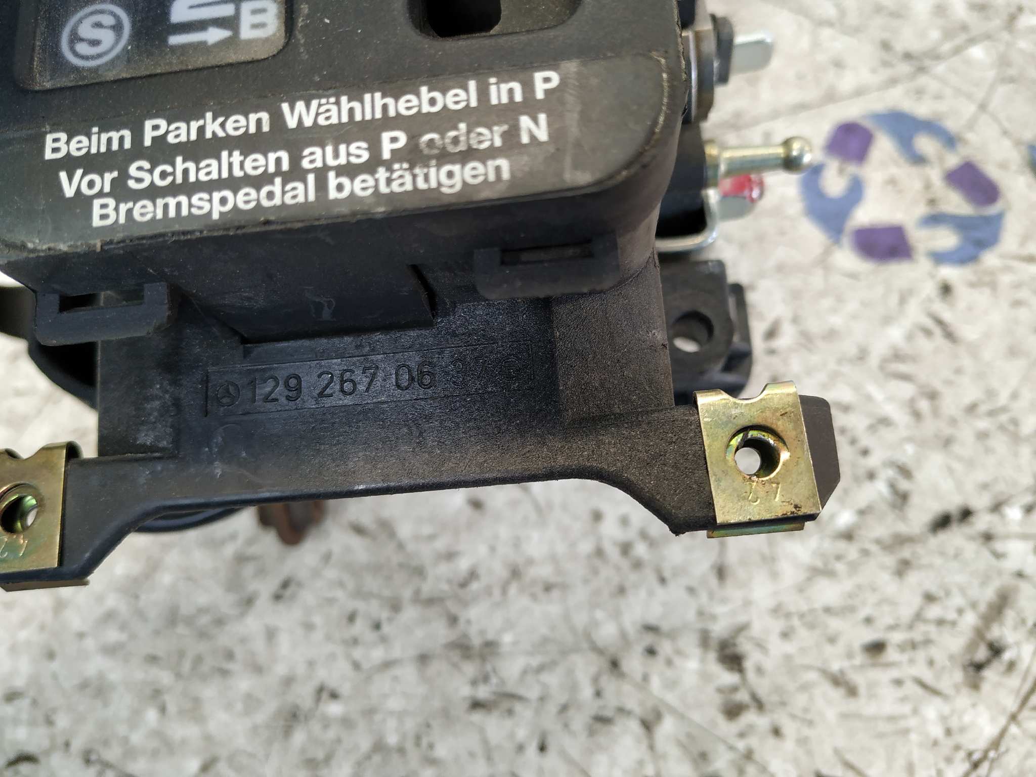 PALANCA CAMBIO MERCEDES-BENZ CLASE SL (W129) - vista 2