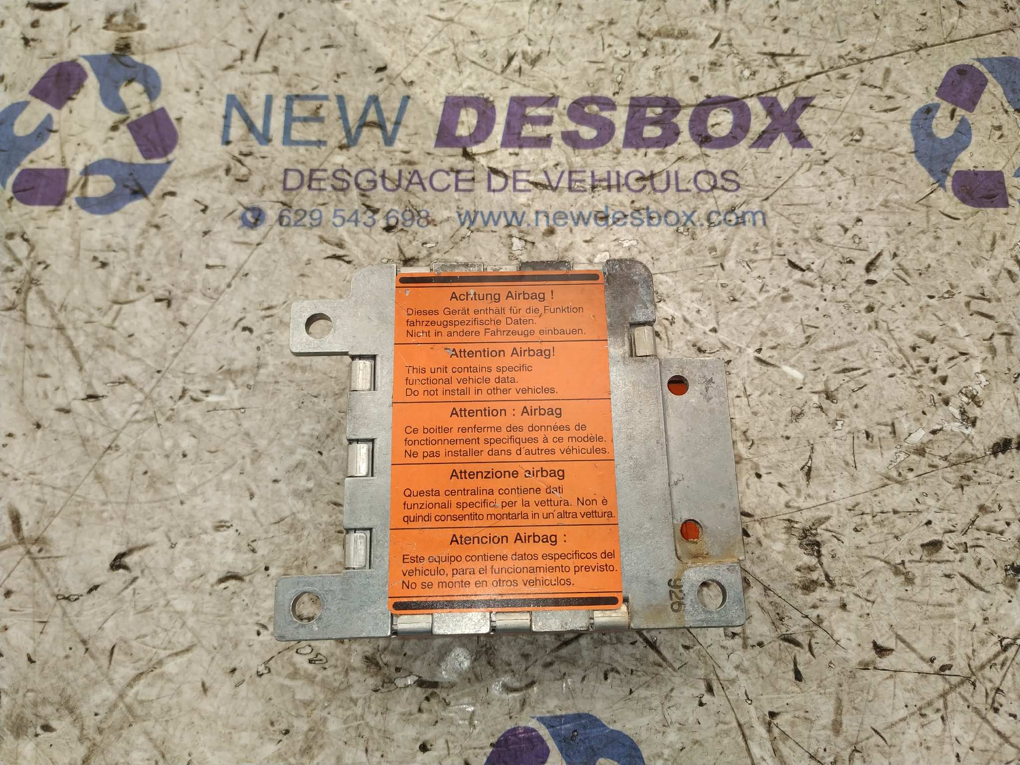 CENTRALITA AIRBAG MERCEDES CLASE C (W202) - vista 2