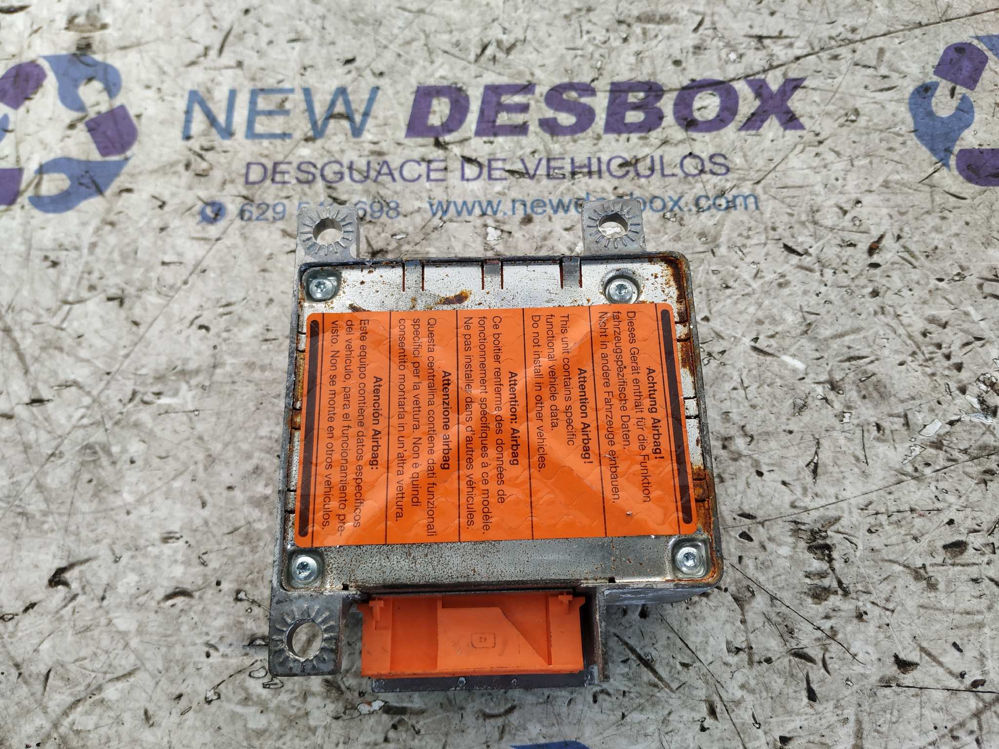 CENTRALITA AIRBAG MERCEDES-BENZ CLASE C (W202) - vista 3