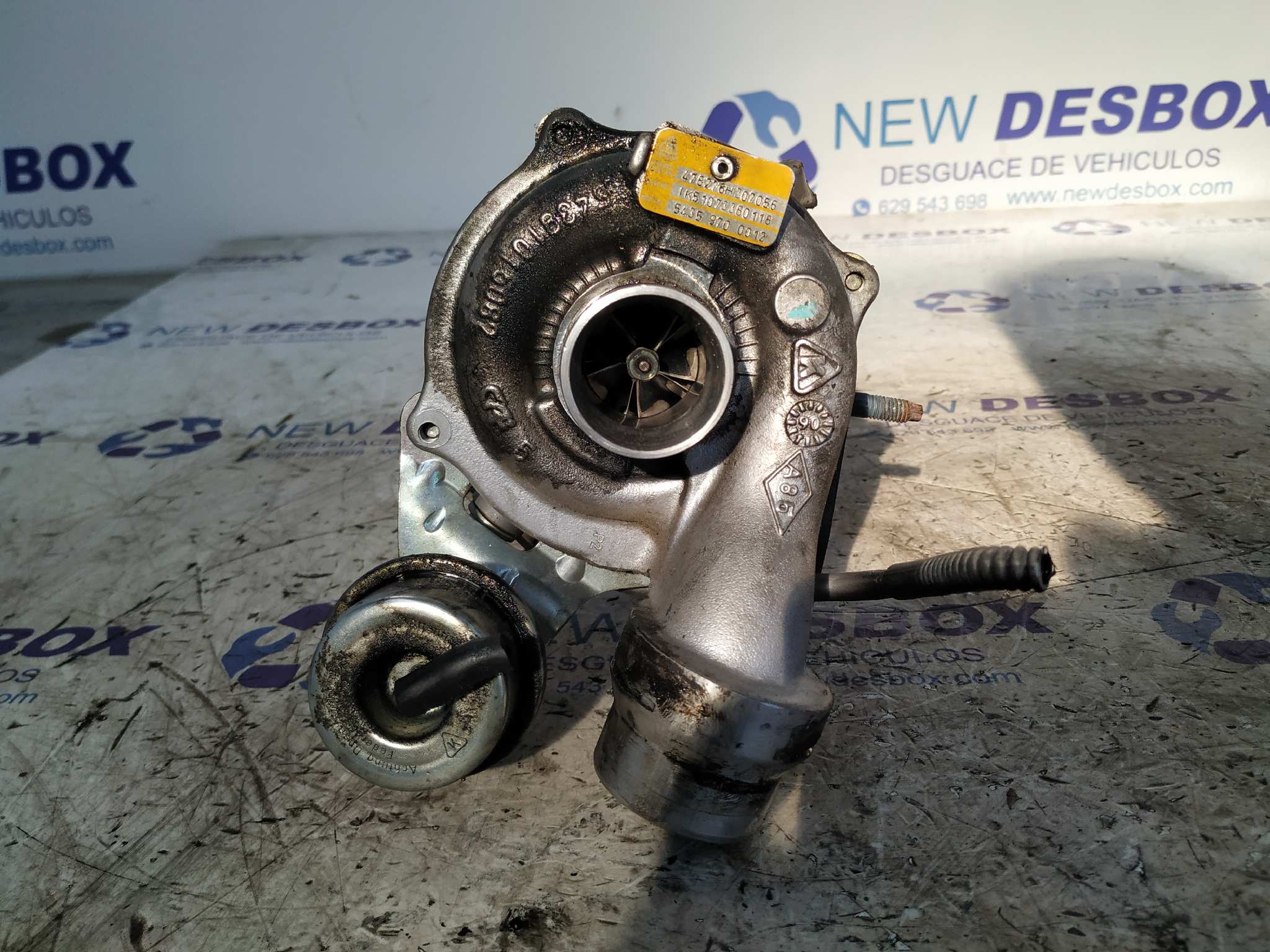 TURBOCOMPRESOR RENAULT CLIO III