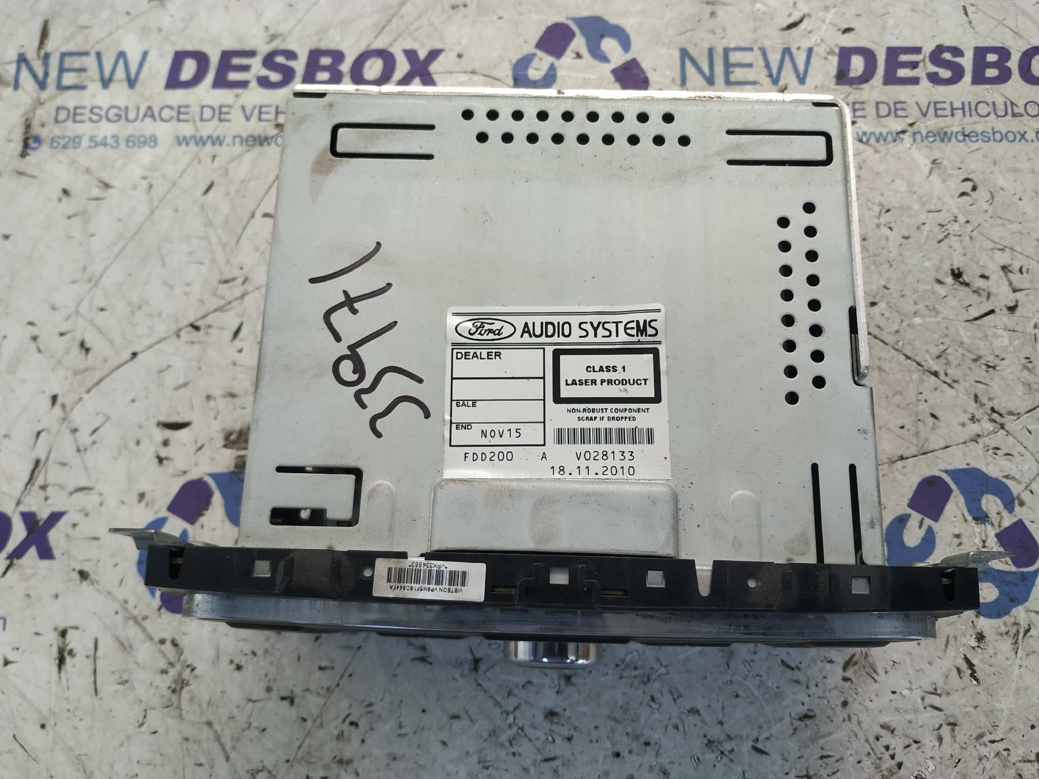 SISTEMA AUDIO / RADIO CD FORD TOURNEO CONNECT (TC7) - vista 5