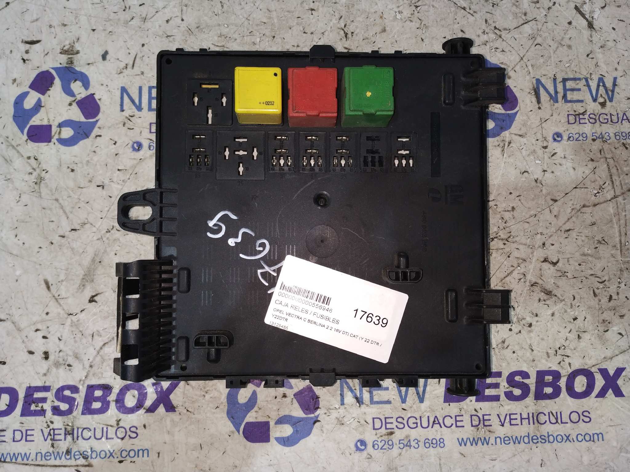 CAJA RELES / FUSIBLES OPEL VECTRA C BERLINA - vista 4