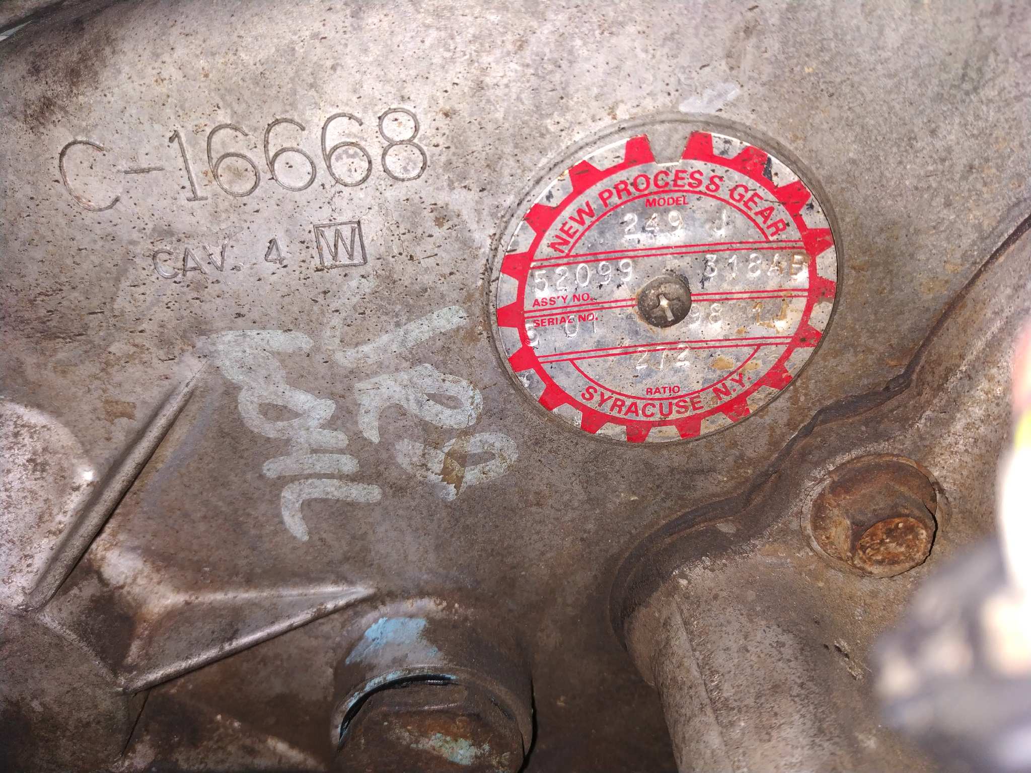 CAJA CAMBIOS CHRYSLER JEEP GR.CHEROKEE (ZJ)/(Z) - vista 4