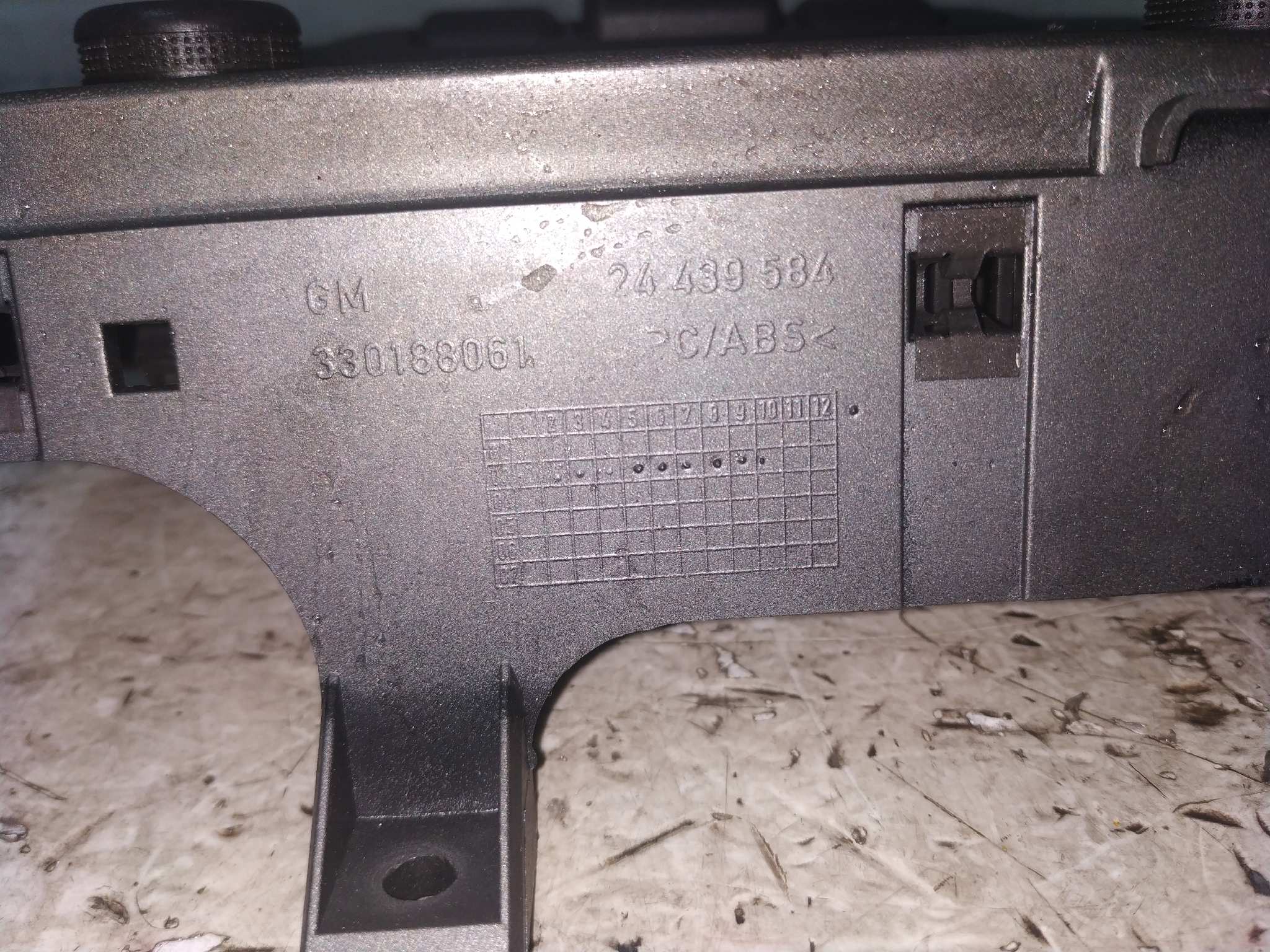 MANDO CLIMATIZADOR OPEL ZAFIRA A - vista 3