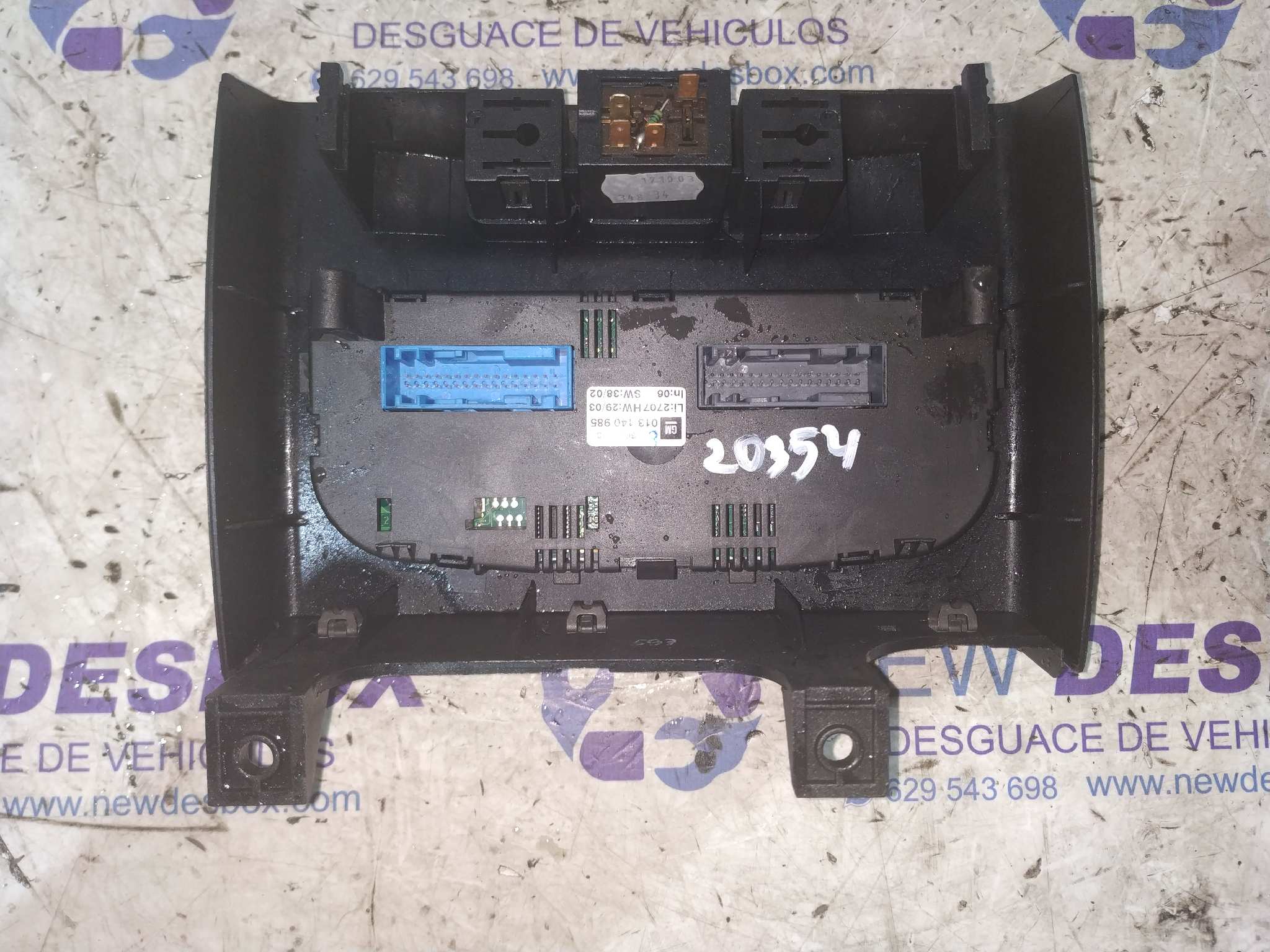 MANDO CLIMATIZADOR OPEL ZAFIRA A - vista 2