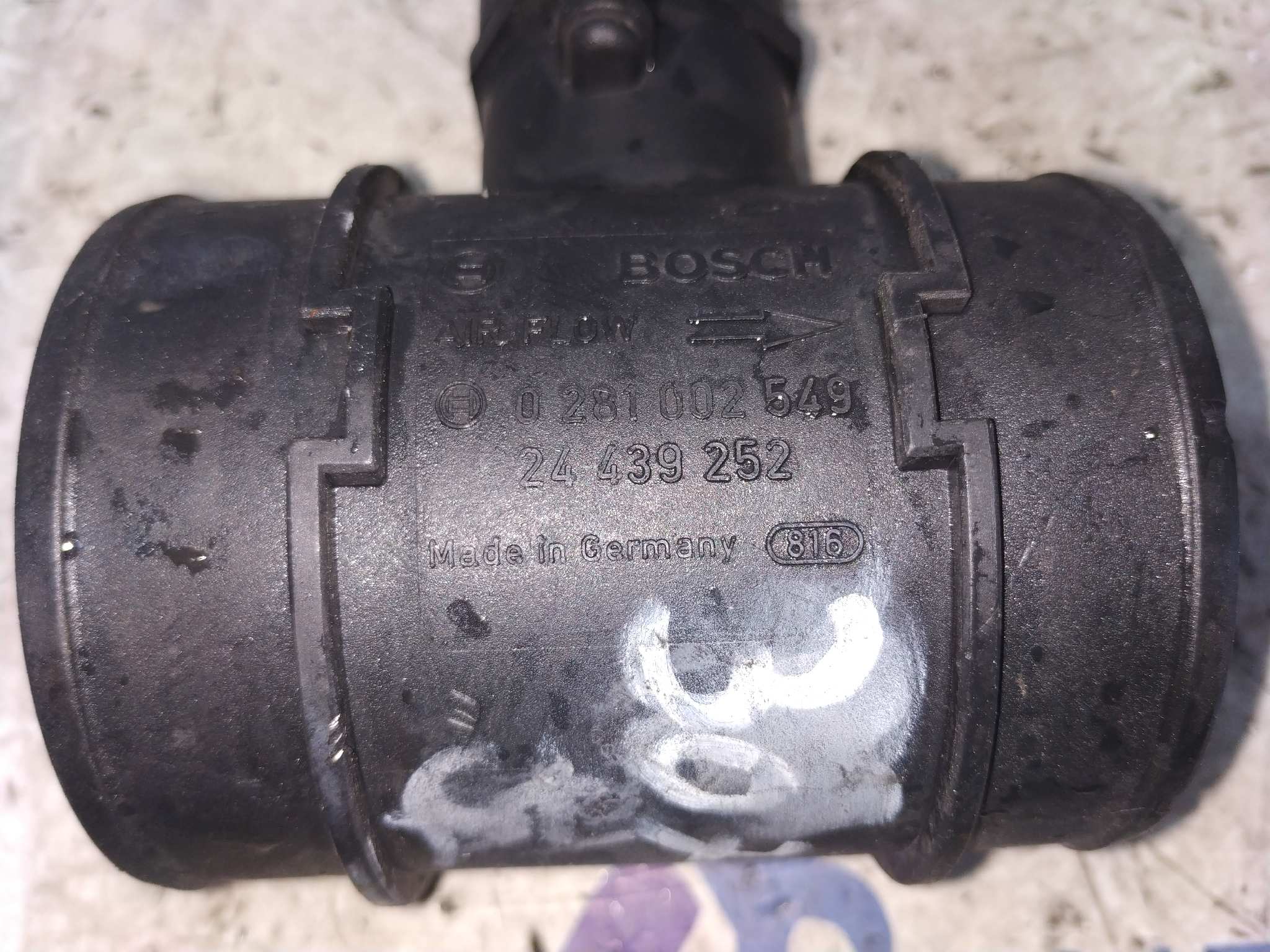 CAUDALIMETRO OPEL COMBO (CORSA C) - vista 3