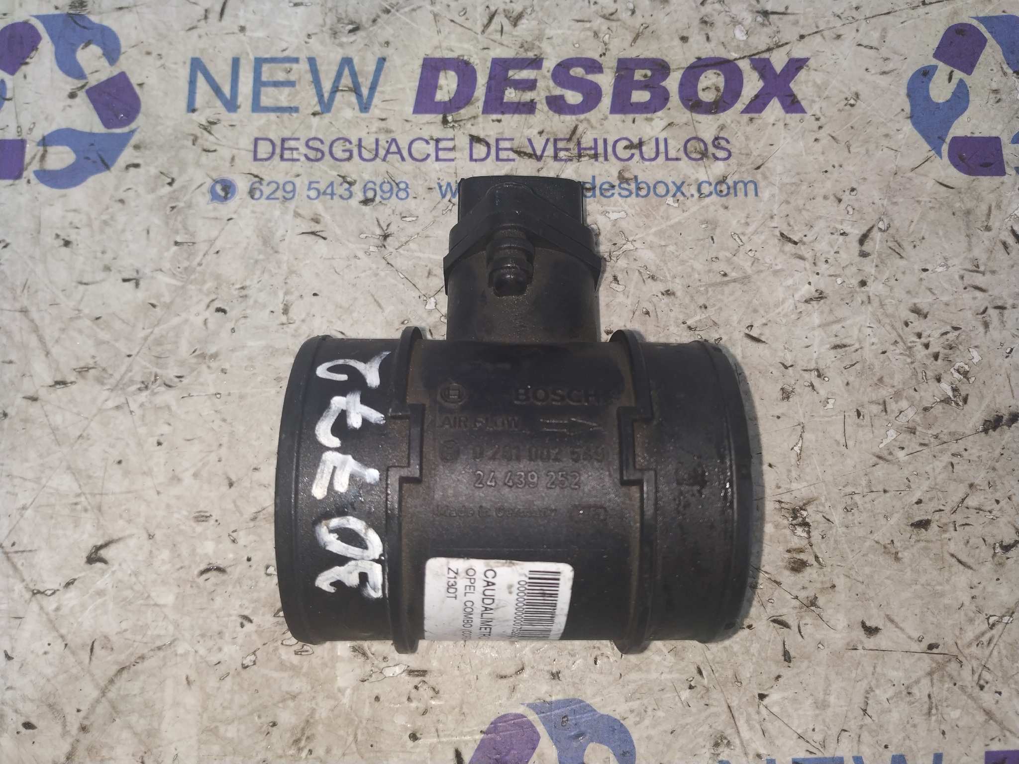 CAUDALIMETRO OPEL COMBO (CORSA C)