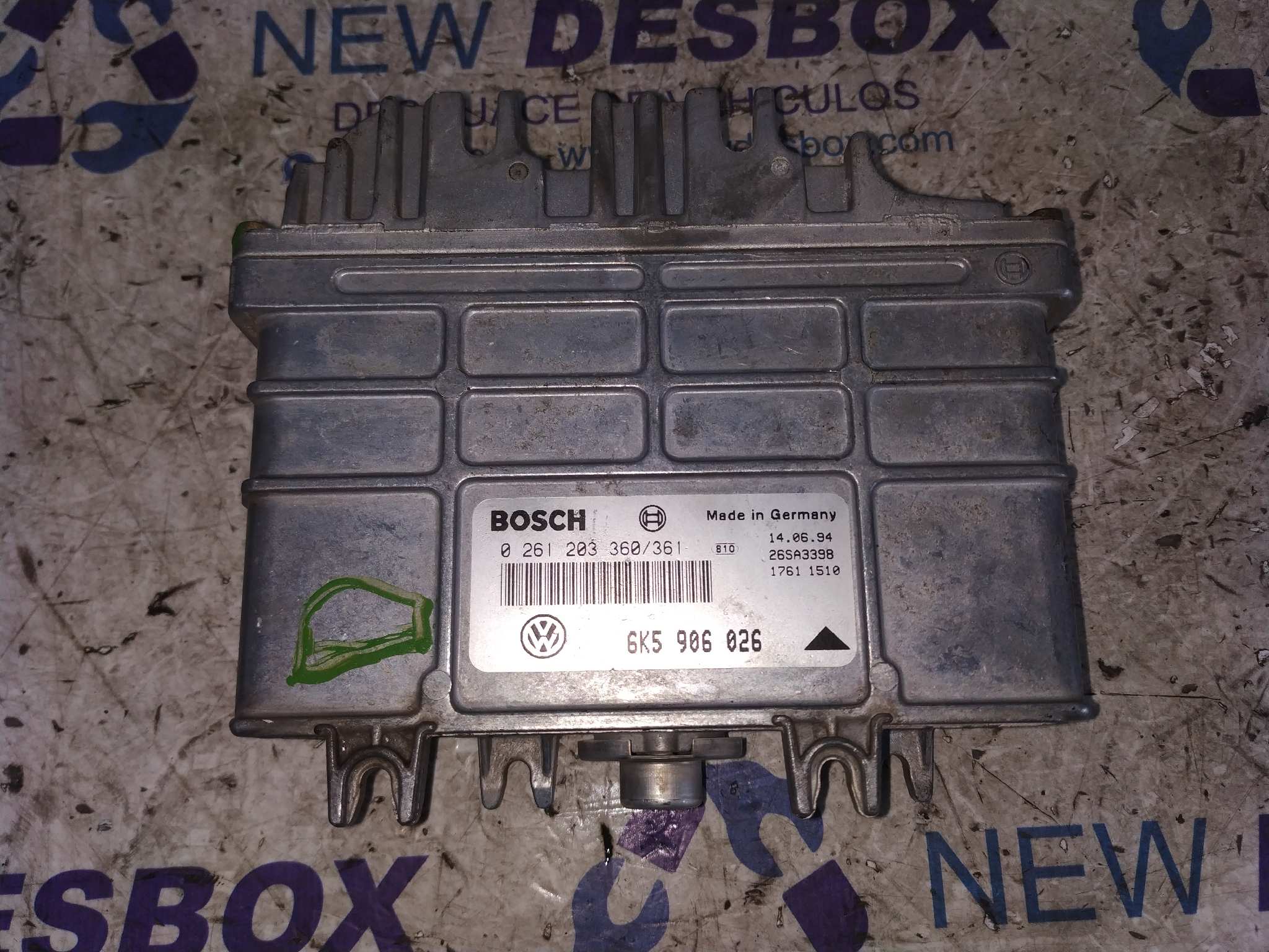 CENTRALITA MOTOR UCE SEAT IBIZA (6K)