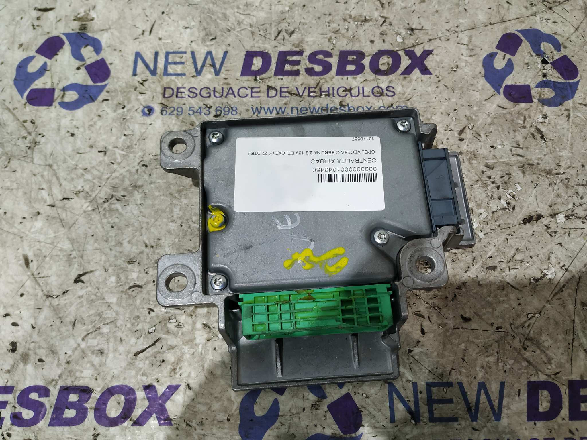 CENTRALITA AIRBAG OPEL VECTRA C BERLINA 2.2 16V DTI CAT (Y 22 DTR / L50) - vista 2