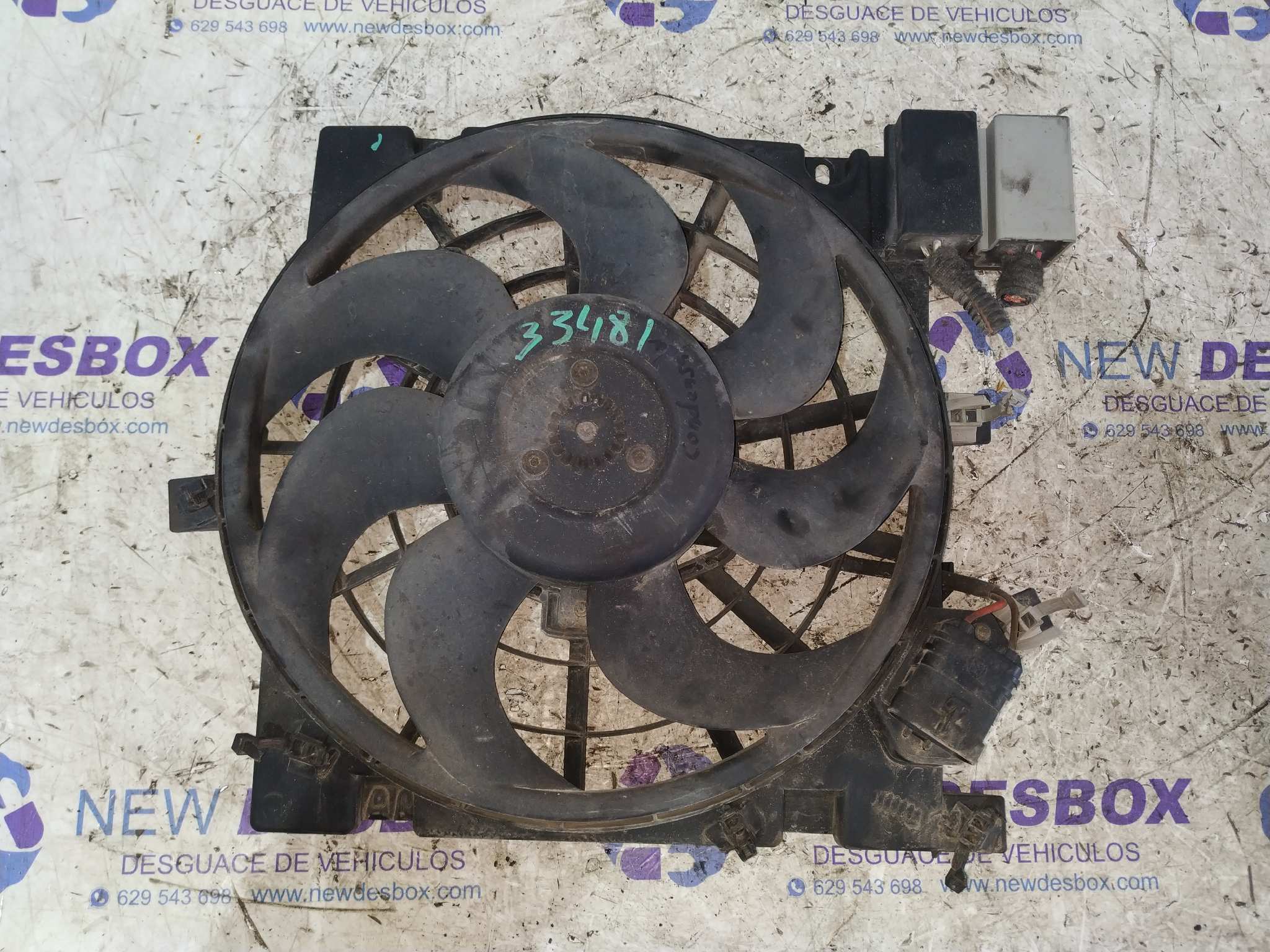 ELECTROVENTILADOR RADIADOR AIRE ACONDICIONADO OPEL ASTRA GTC