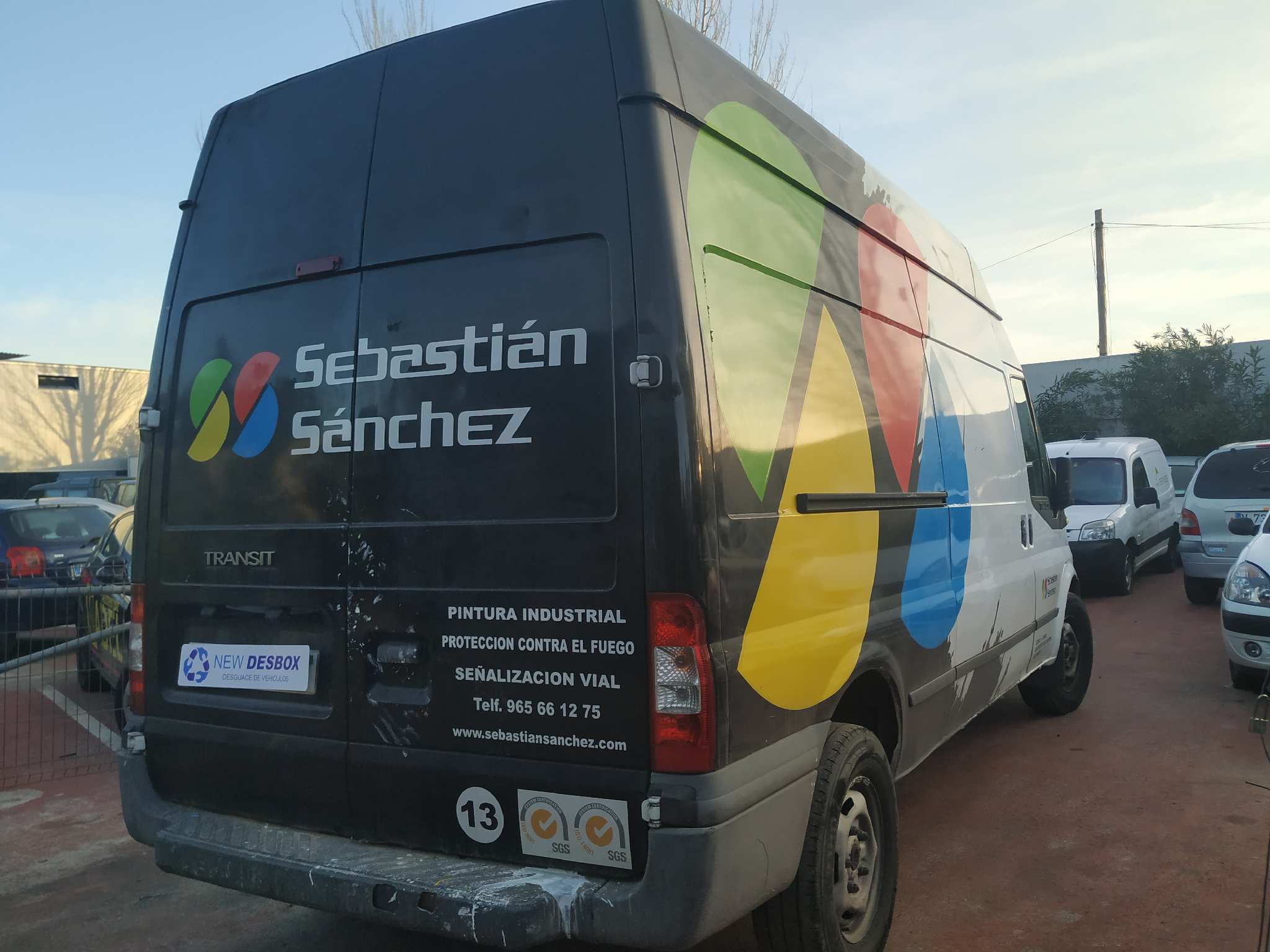 AIRBAG DELANTERO DERECHO FORD TRANSIT CAJA ABIERTA '06 - vista 3