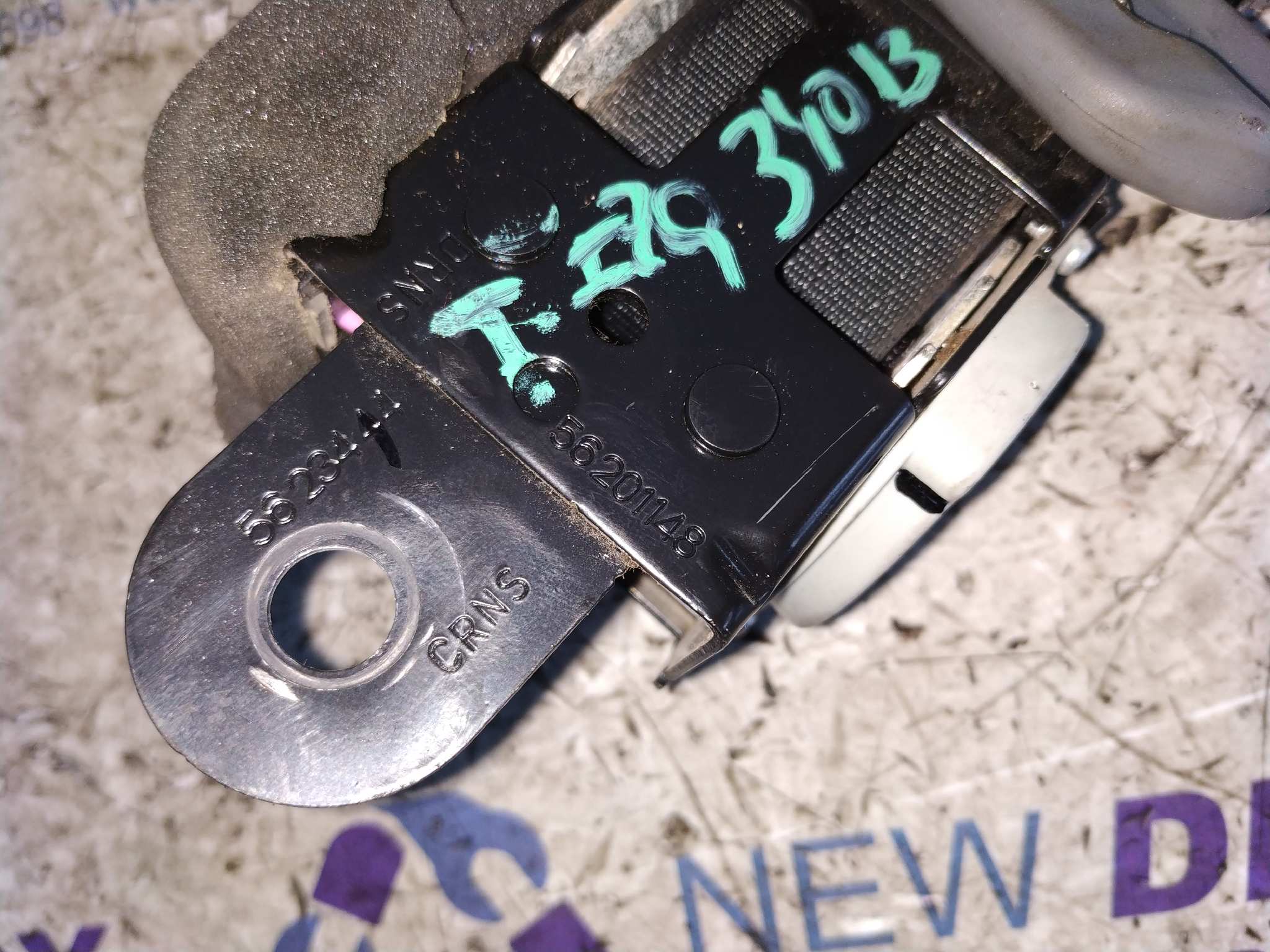 CINTURON TRASERO IZQUIERDO FORD RANGER (ES) - vista 2