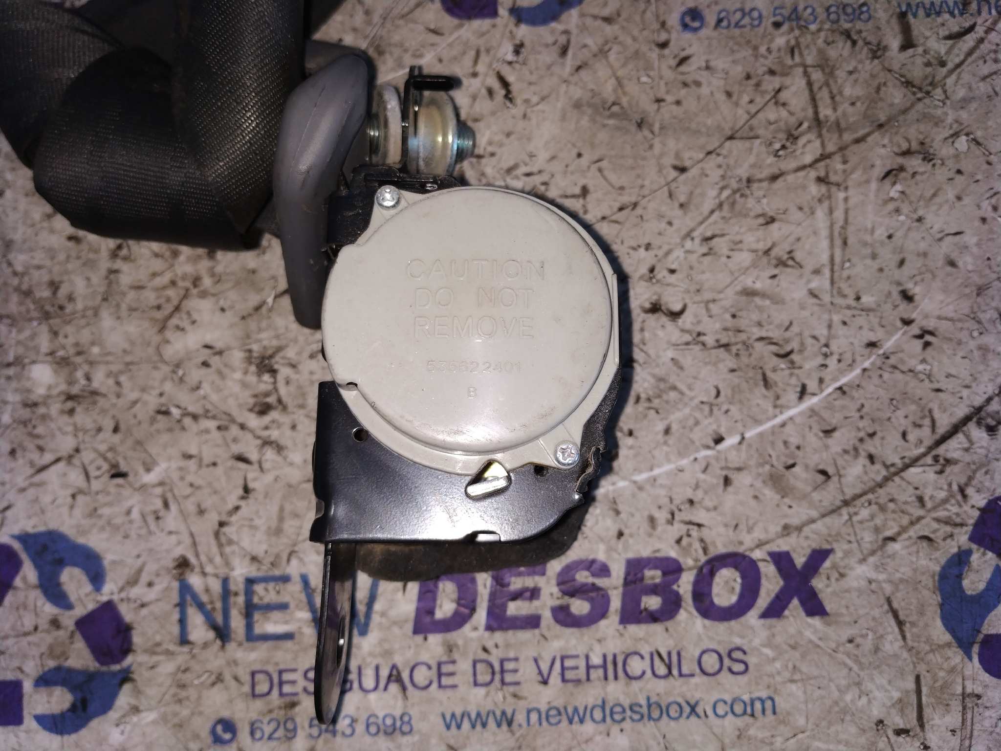 CINTURON TRASERO DERECHO FORD RANGER (ES) - vista 2