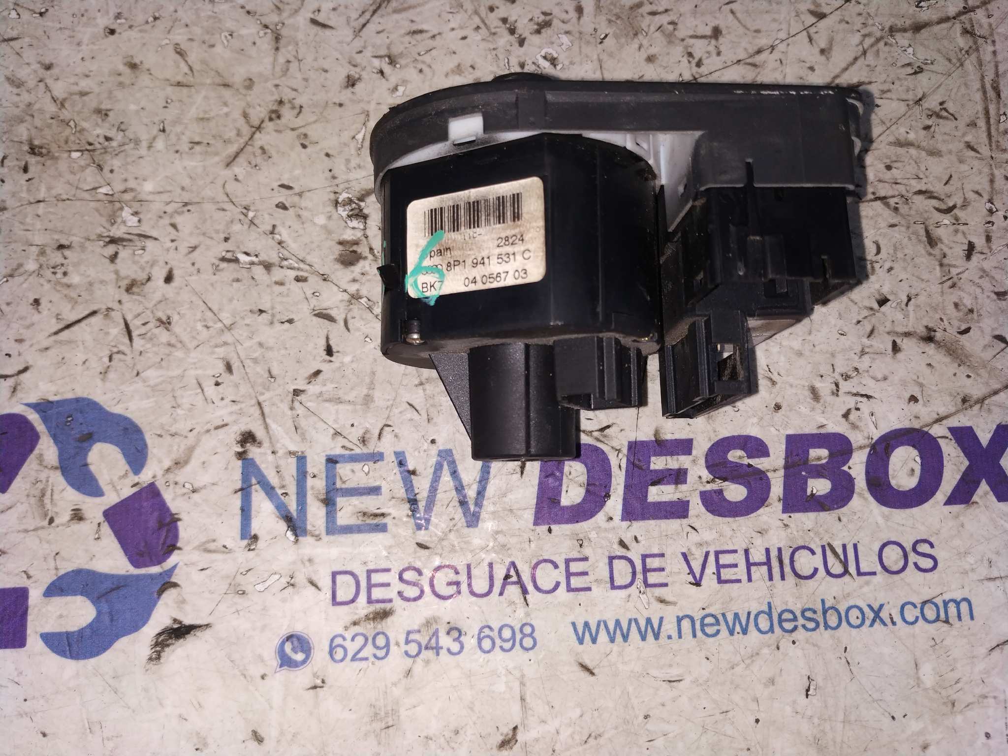 MANDO LUCES AUDI A3 (8P) - vista 4