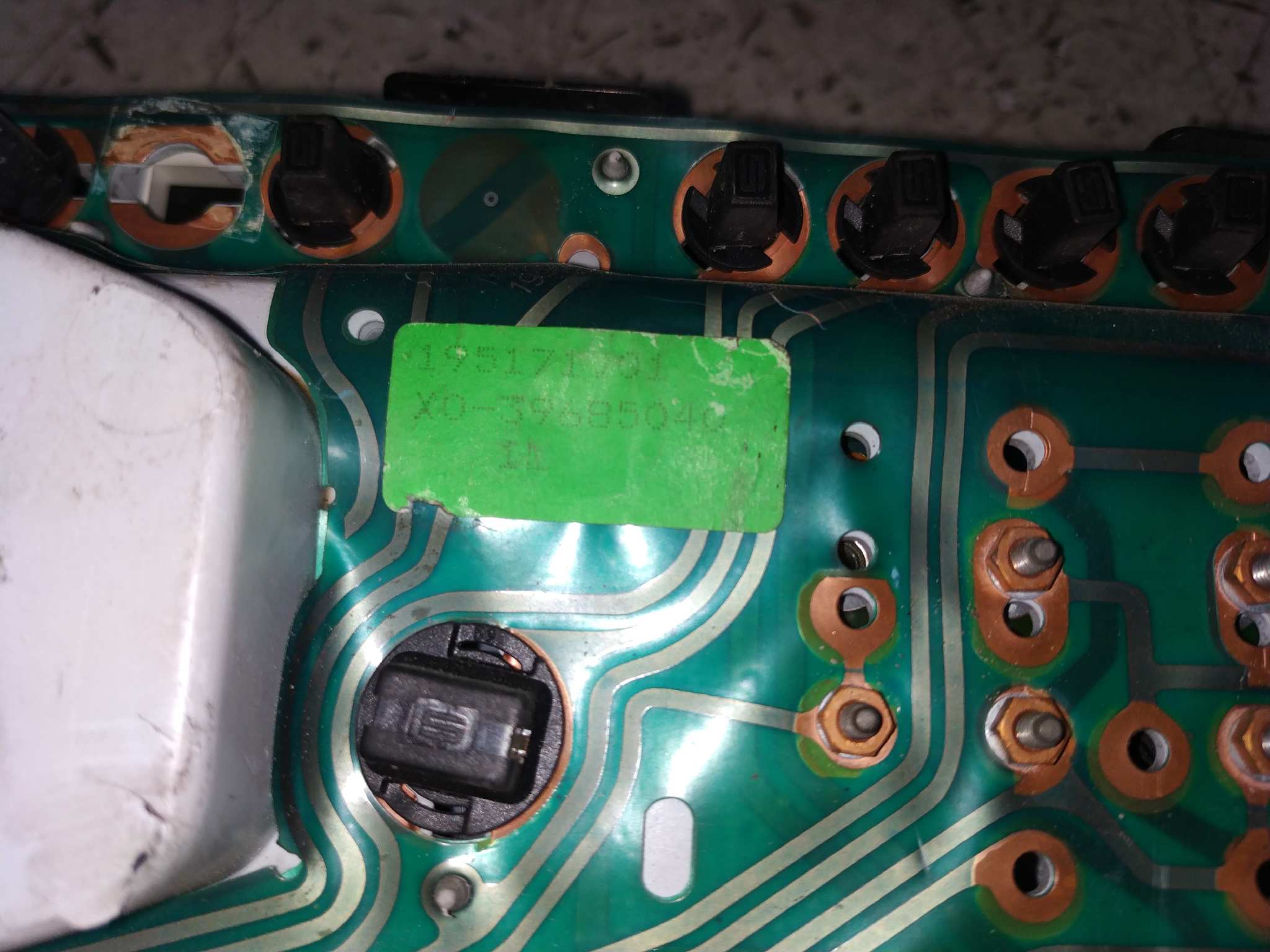 CUADRO INSTRUMENTOS SEAT IBIZA 1.7 - vista 3