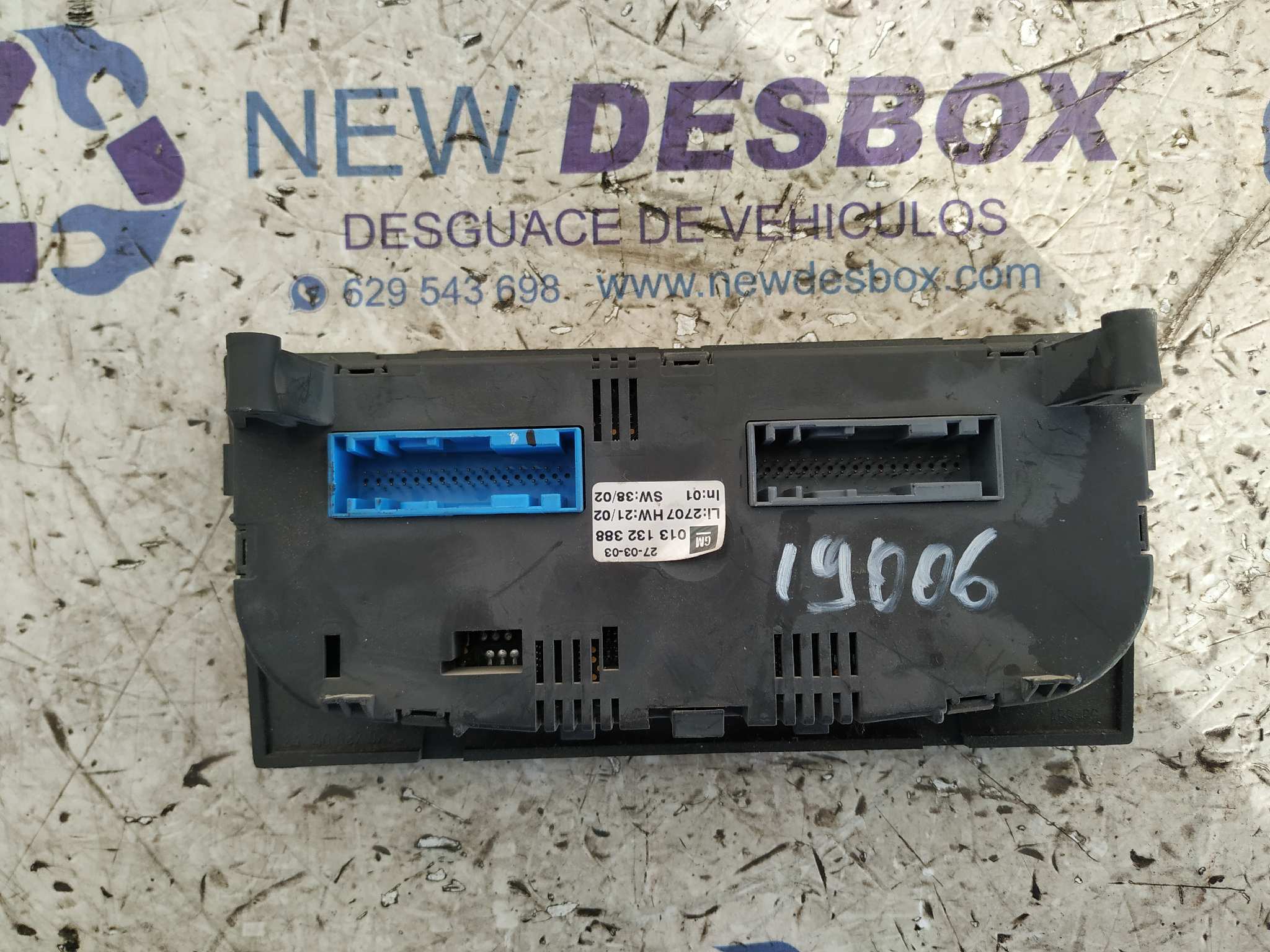 MANDO CLIMATIZADOR OPEL MERIVA - vista 4