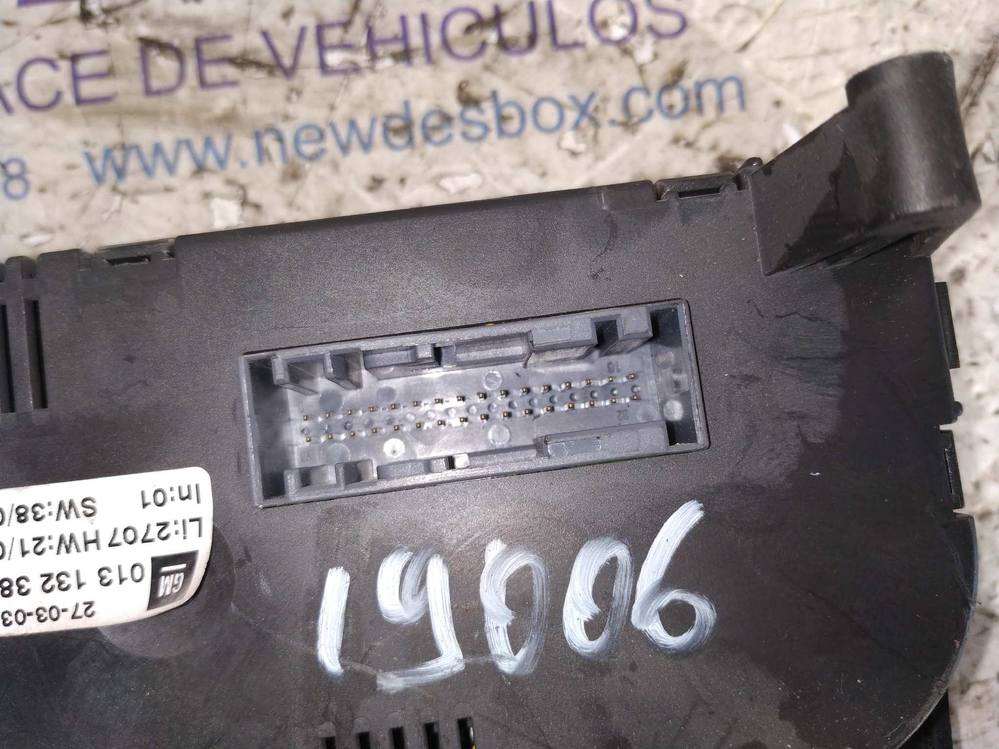 MANDO CLIMATIZADOR OPEL MERIVA - vista 3