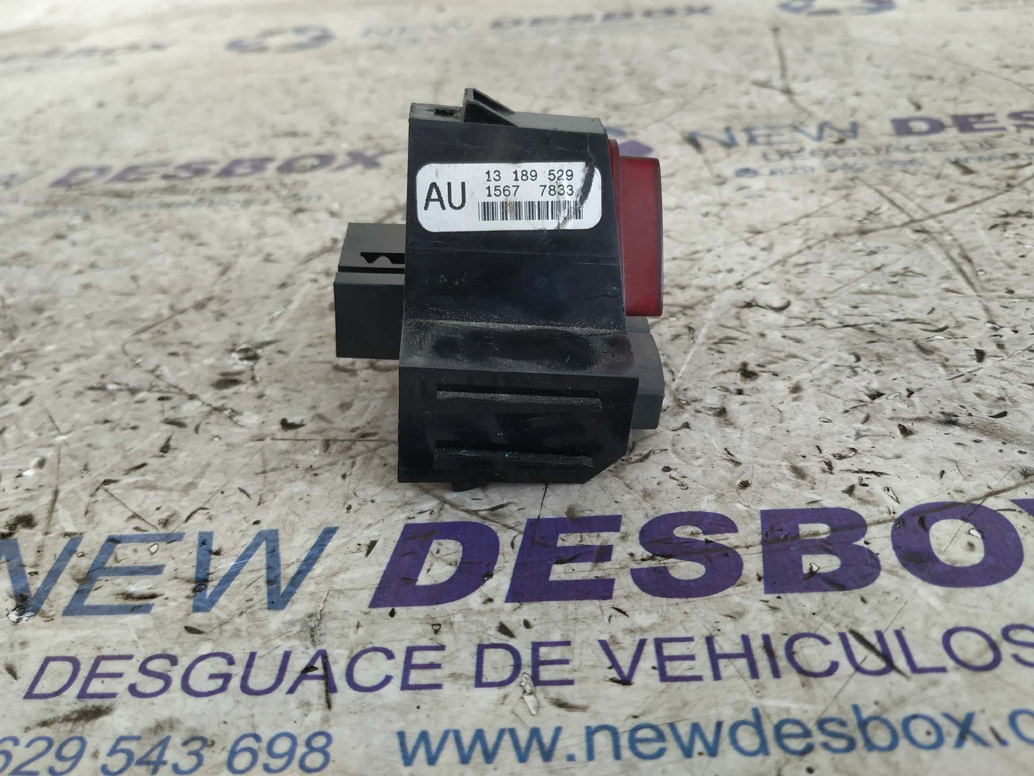 WARNING OPEL CORSA D - vista 3