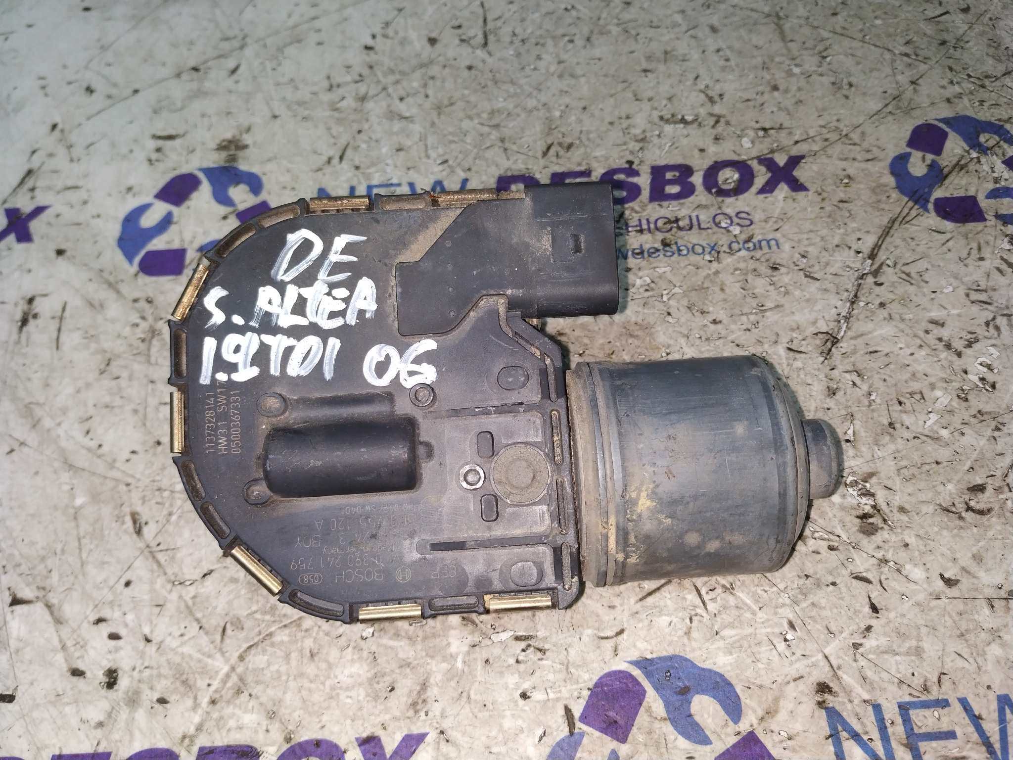 MOTOR LIMPIA DELANTERO SEAT ALTEA (5P1) - vista 3