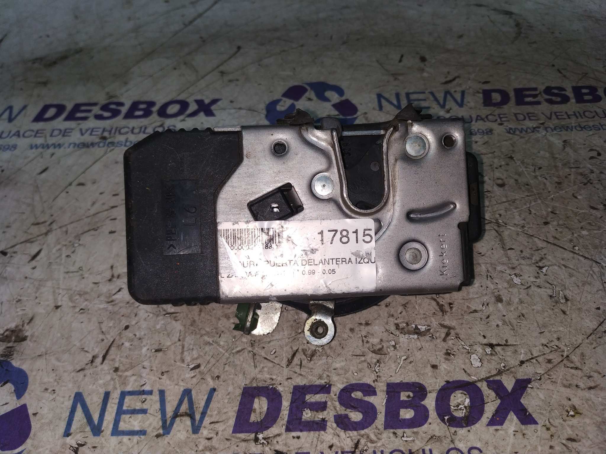 CERRADURA PUERTA DELANTERA IZQUIERDA OPEL ZAFIRA A - vista 3