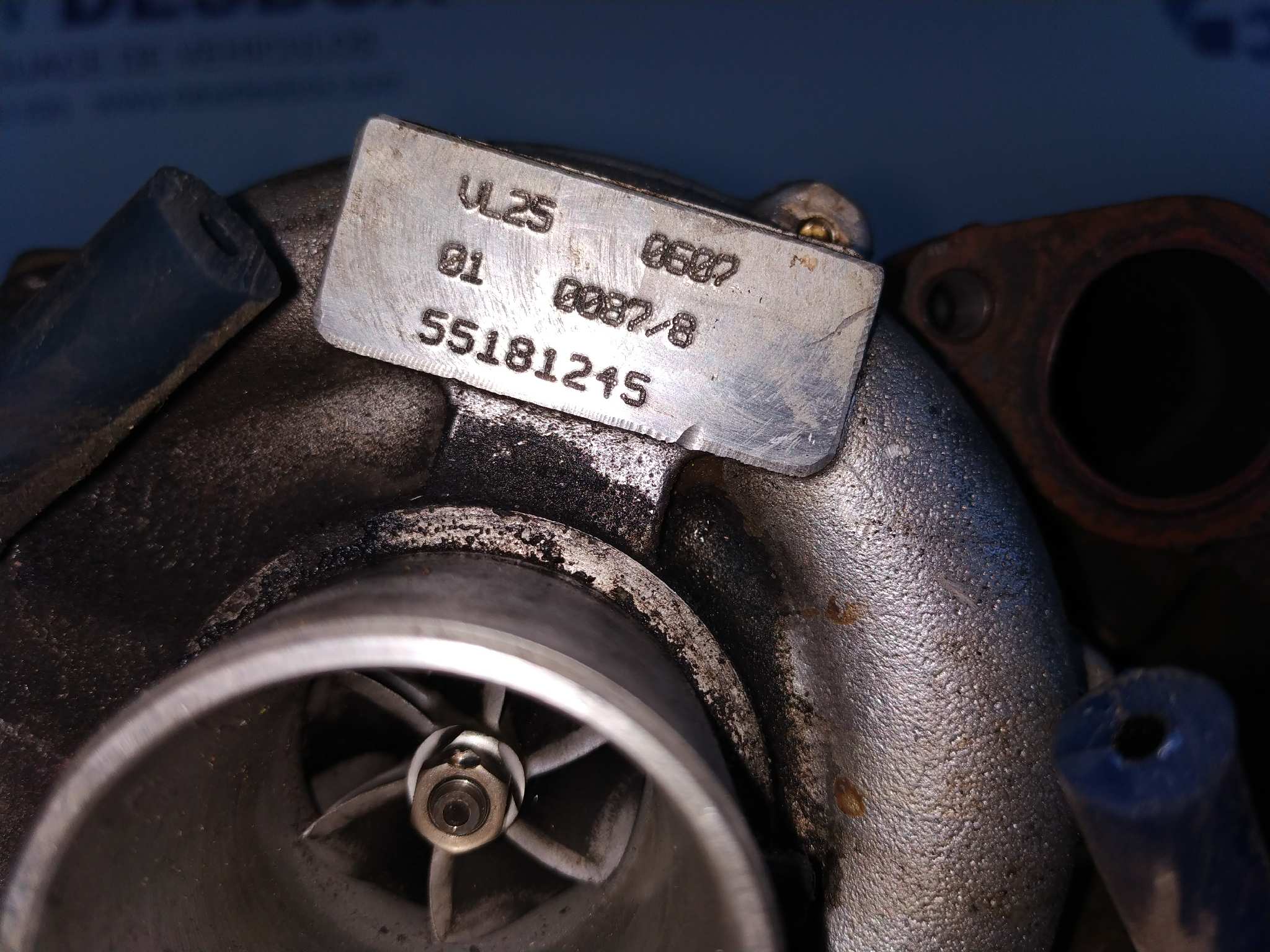 TURBOCOMPRESOR FIAT DOBLO (119) - vista 2