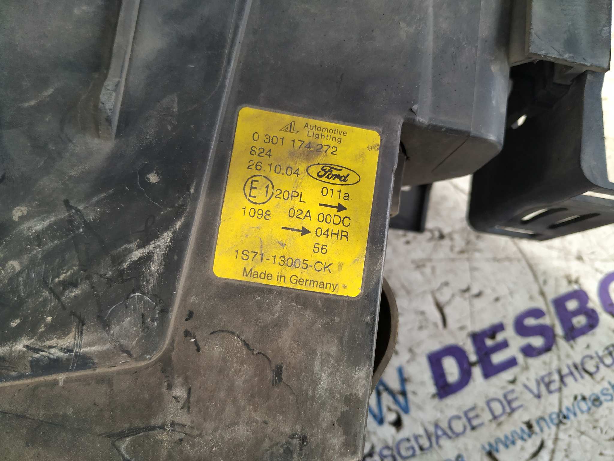 FARO DERECHO FORD MONDEO BERLINA (GE) - vista 7