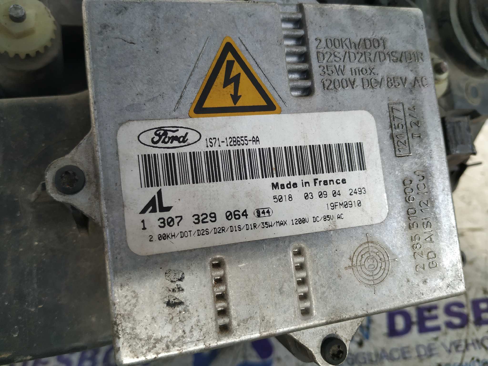 FARO DERECHO FORD MONDEO BERLINA (GE) - vista 8