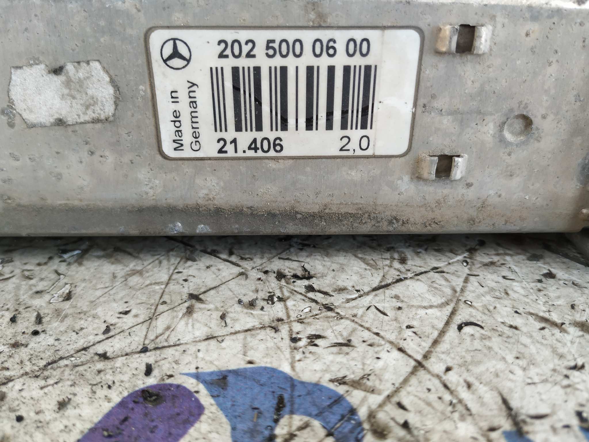 INTERCOOLER MERCEDES-BENZ CLASE C (W202) BERLINA - vista 2