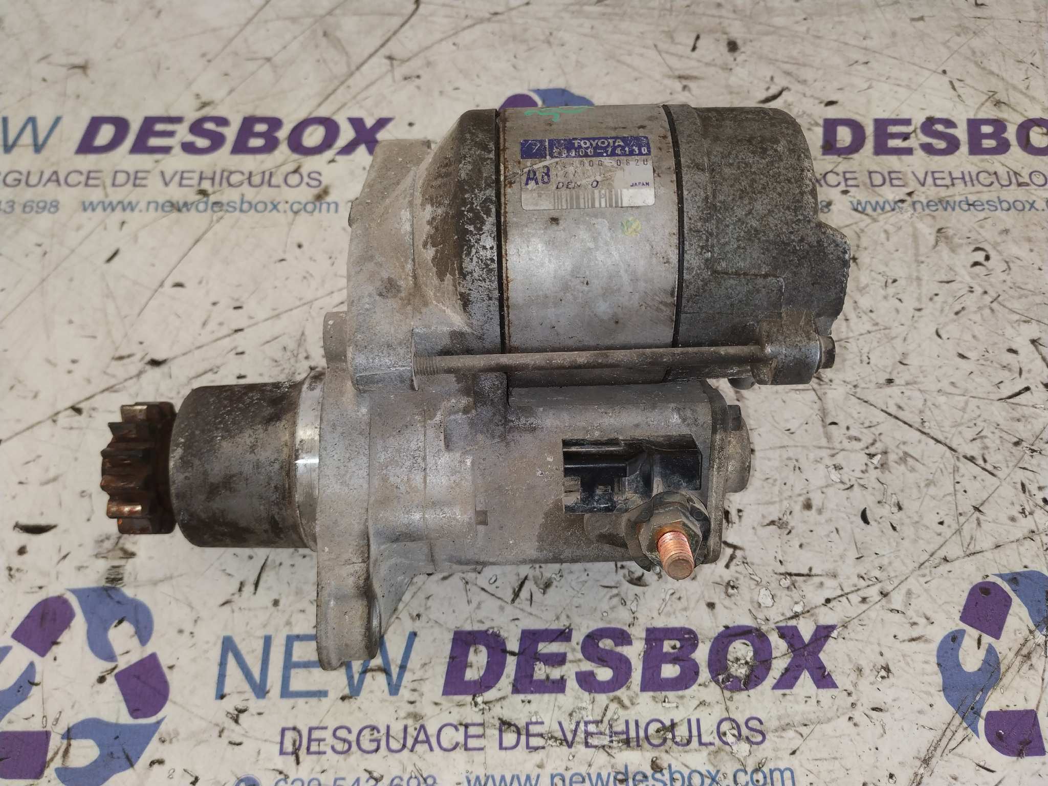 MOTOR ARRANQUE TOYOTA RAV 4 FUNCRUISER (A1) - vista 5