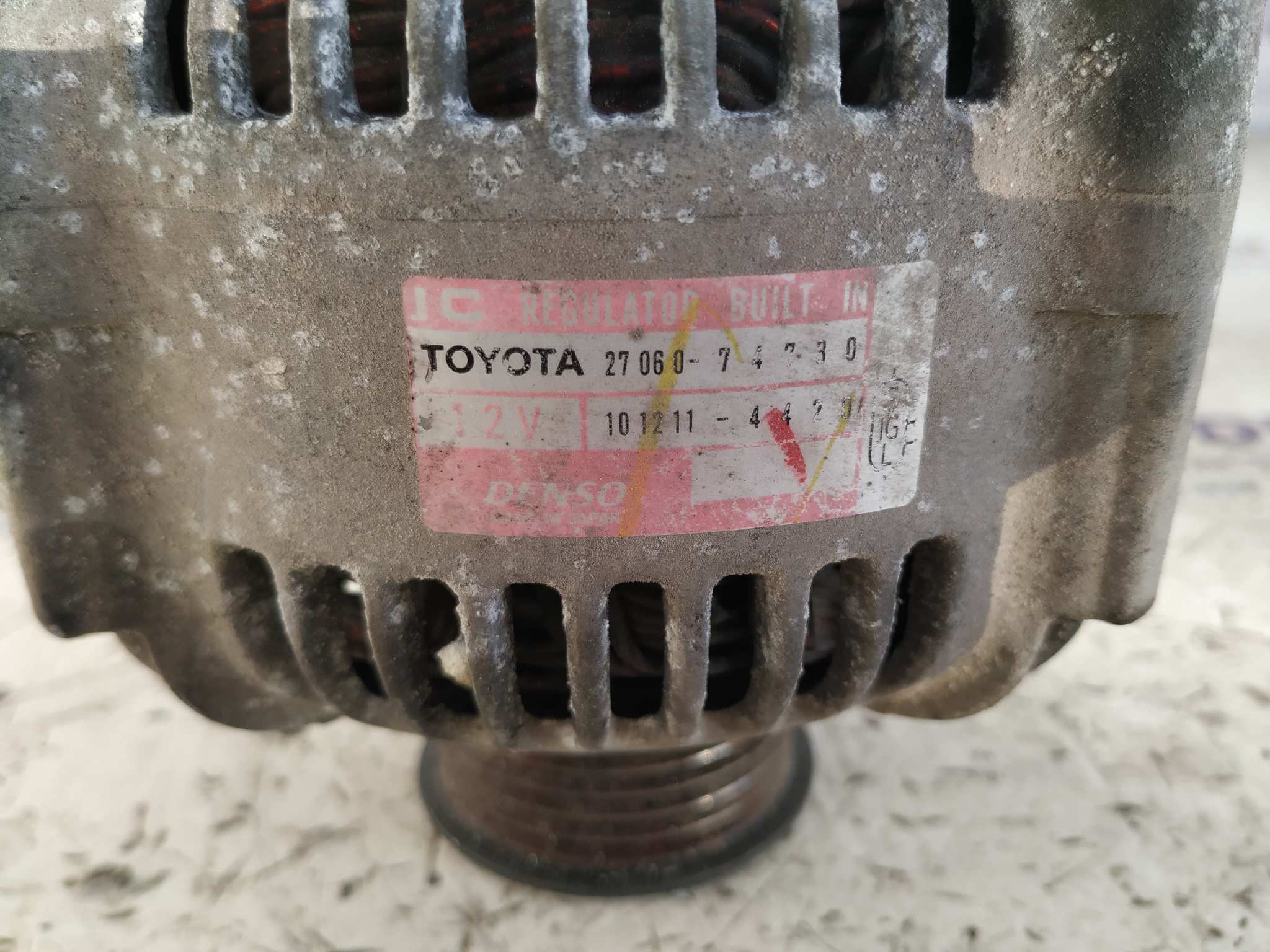 ALTERNADOR TOYOTA RAV 4 FUNCRUISER (A1) - vista 6