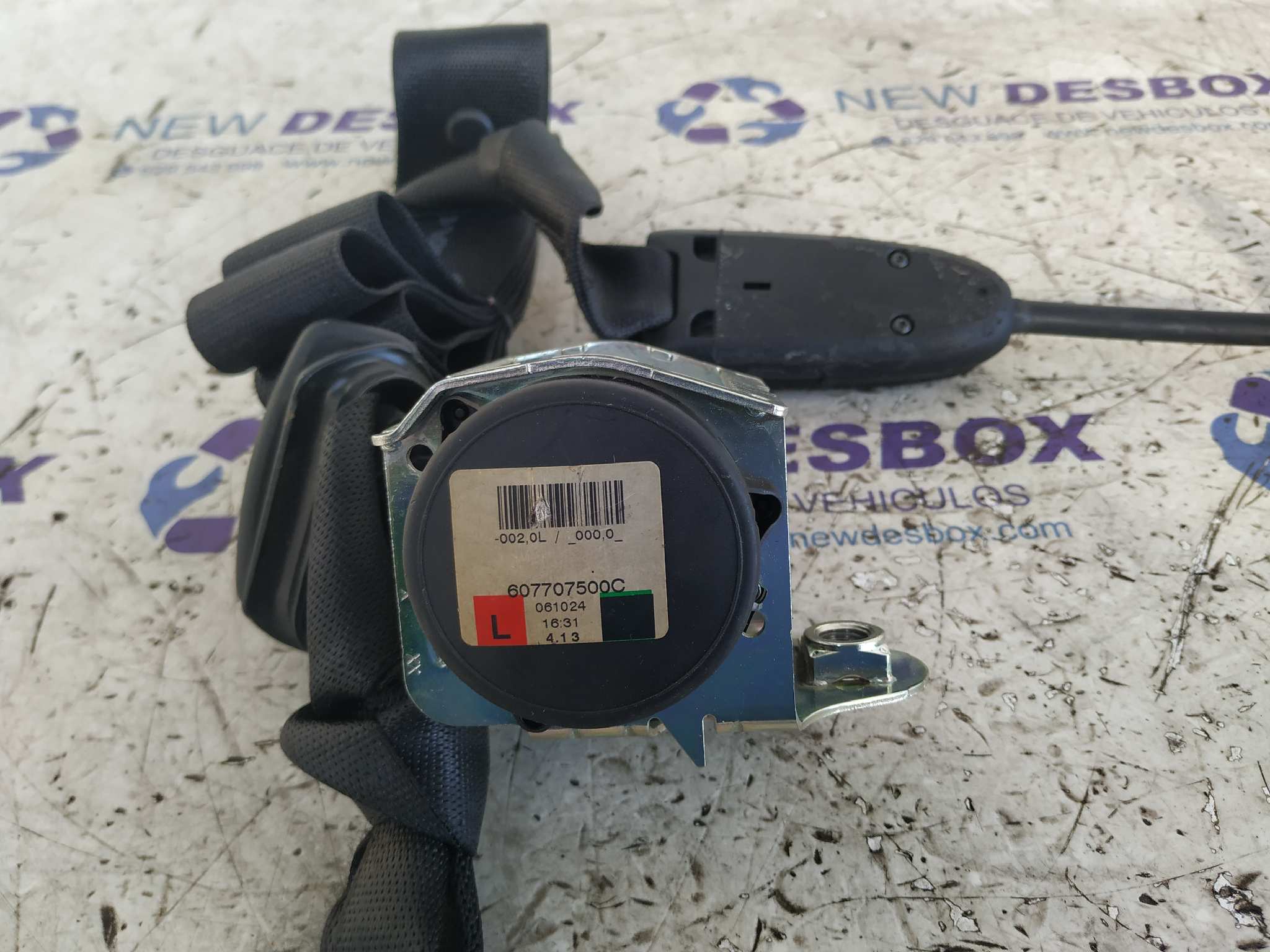 CINTURON DELANTERO IZQUIERDO OPEL CORSA D - vista 7