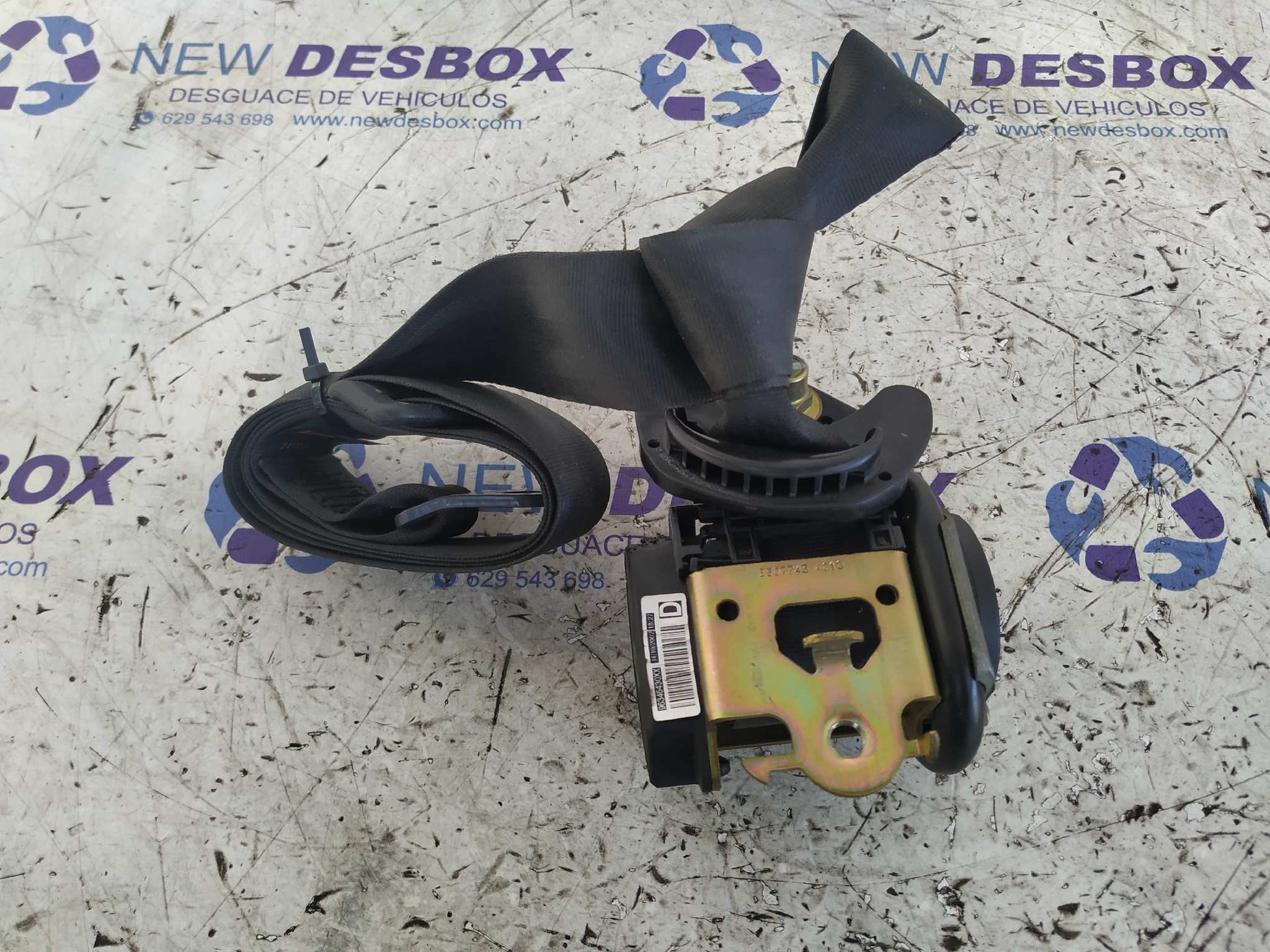 CINTURON DELANTERO IZQUIERDO PEUGEOT 307 (S1)