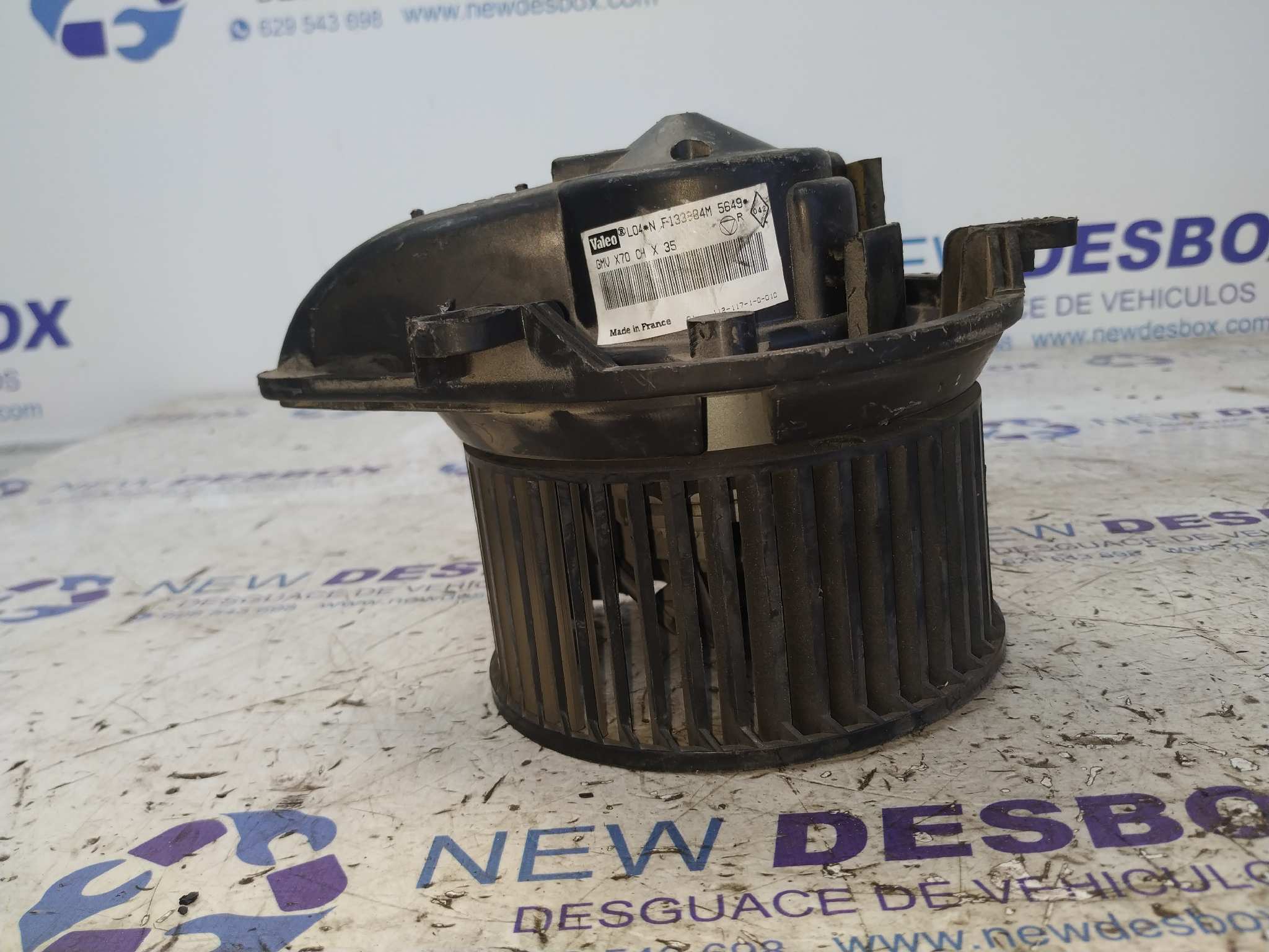 MOTOR CALEFACCION OPEL MOVANO 1.9 CDTI CAT (F9Q-772) - vista 5