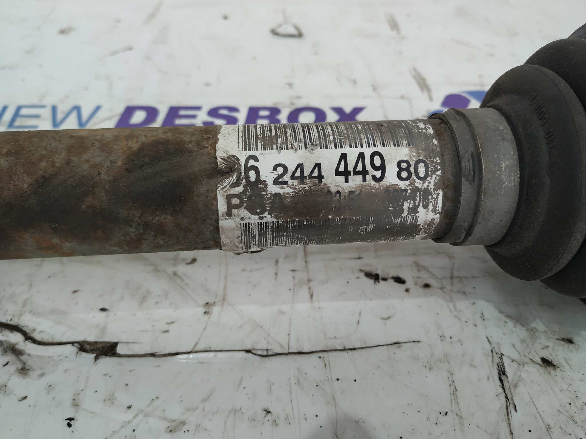 TRANSMISION DELANTERA IZQUIERDA CITROEN BERLINGO CUADRO - vista 3