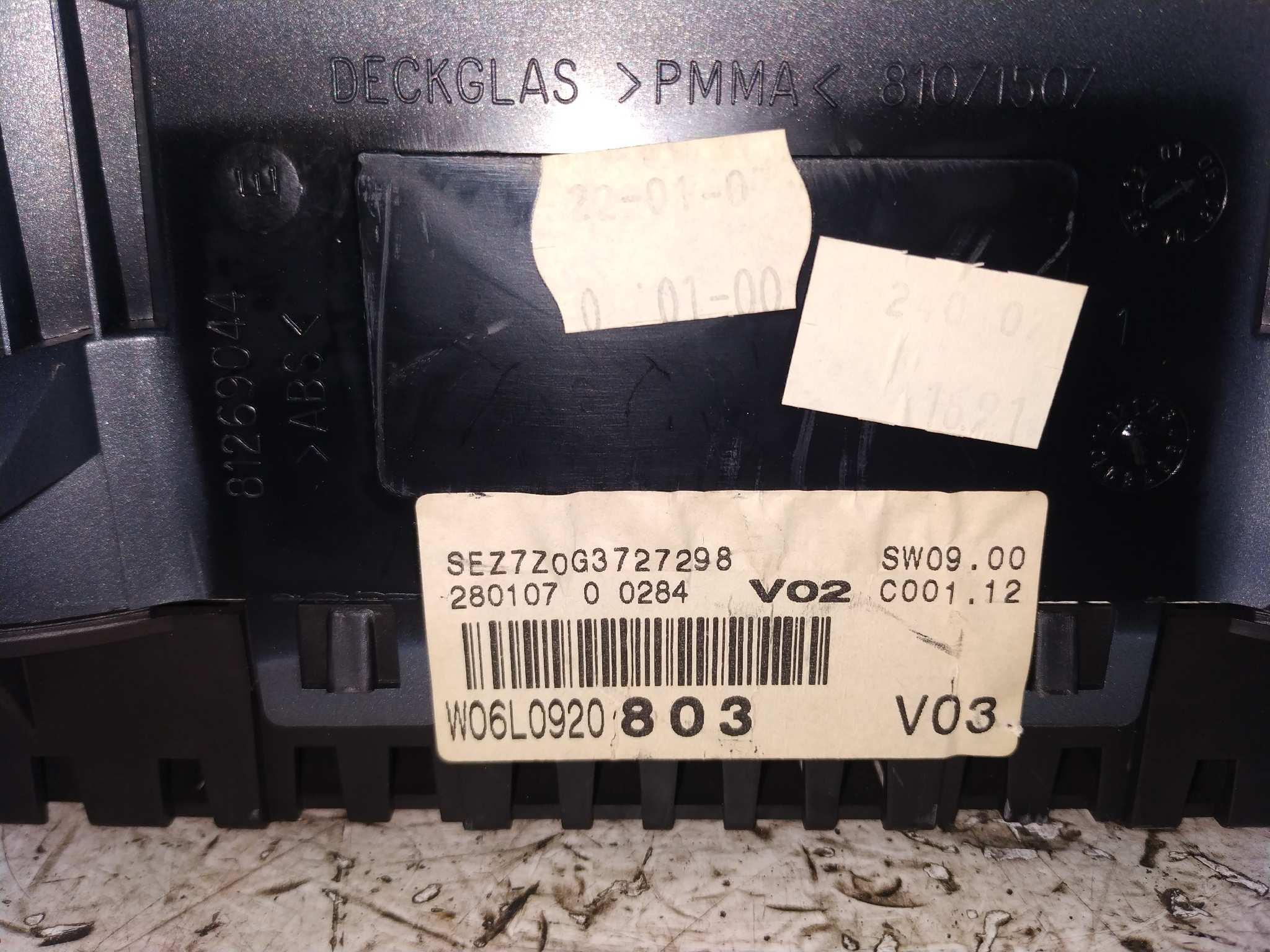 CUADRO INSTRUMENTOS SEAT IBIZA (6L1) - vista 4