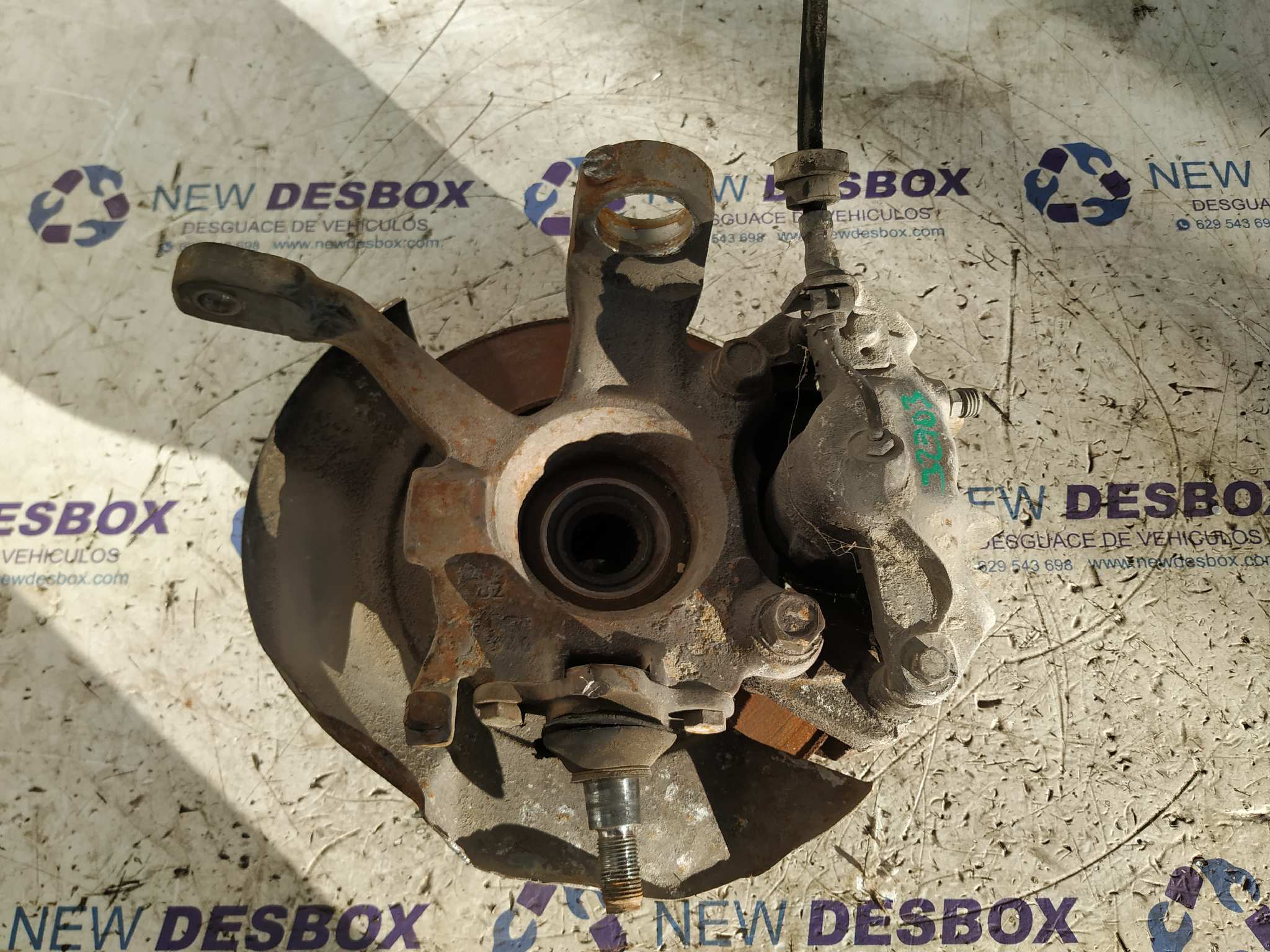 MANGUETA DELANTERA DERECHA VOLKSWAGEN T4 TRANSPORTER/FURGONETA (MOD. 1991)