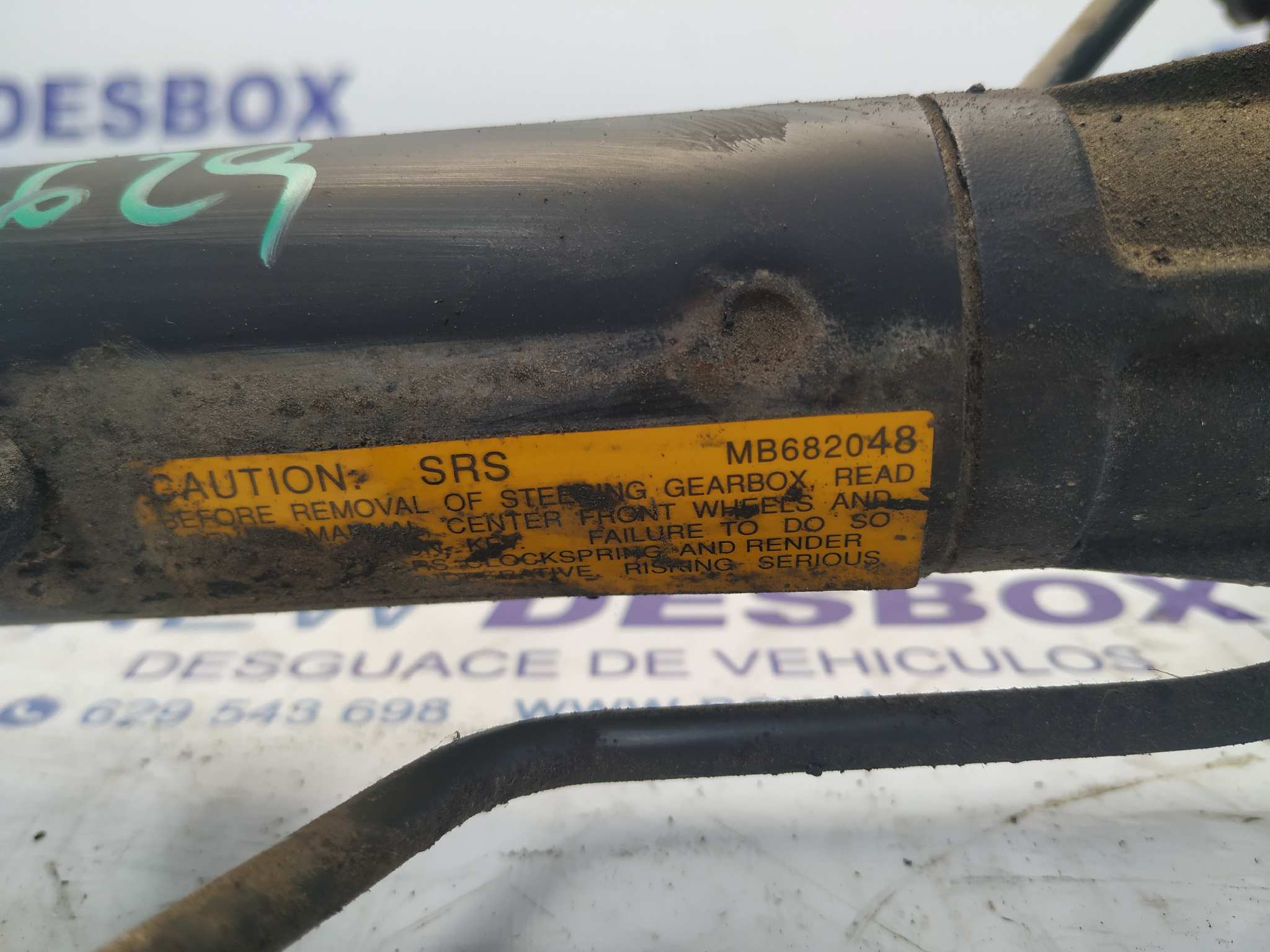 CREMALLERA DIRECCION MITSUBISHI MONTERO PININ (H60/H70) - vista 3