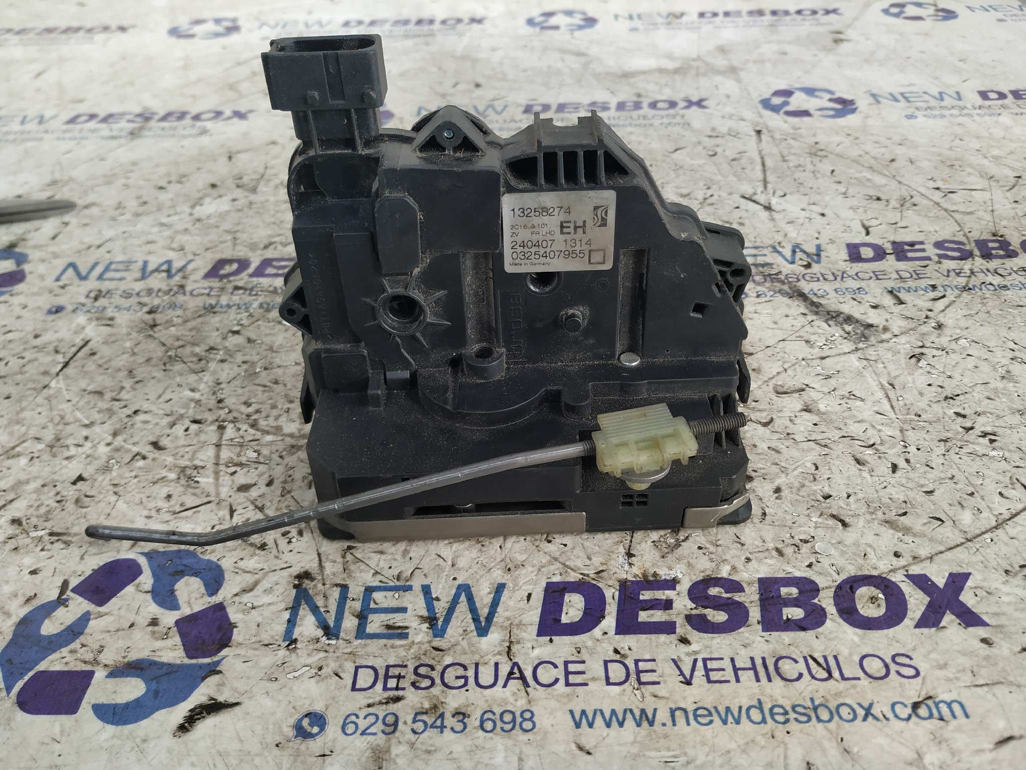 CERRADURA PUERTA DELANTERA DERECHA OPEL CORSA D