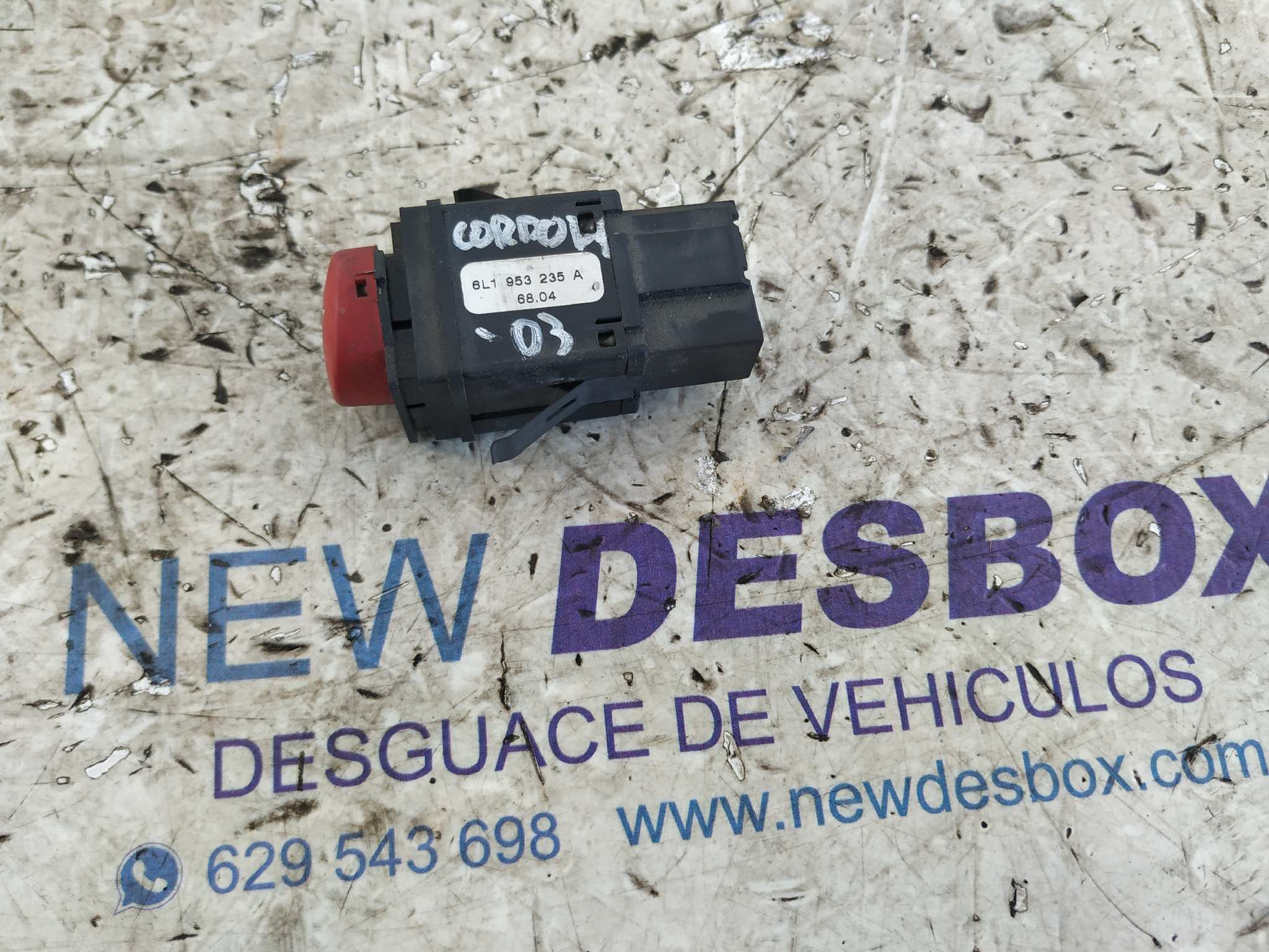 WARNING SEAT CORDOBA BERLINA (6L2) - vista 2