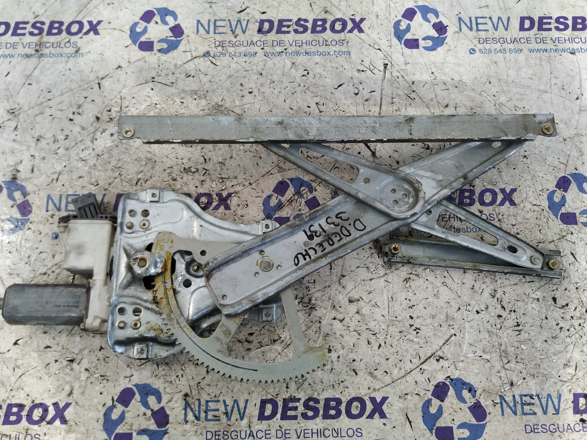 ELEVALUNAS DELANTERO DERECHO TOYOTA AVENSIS BERLINA (T25) - vista 4