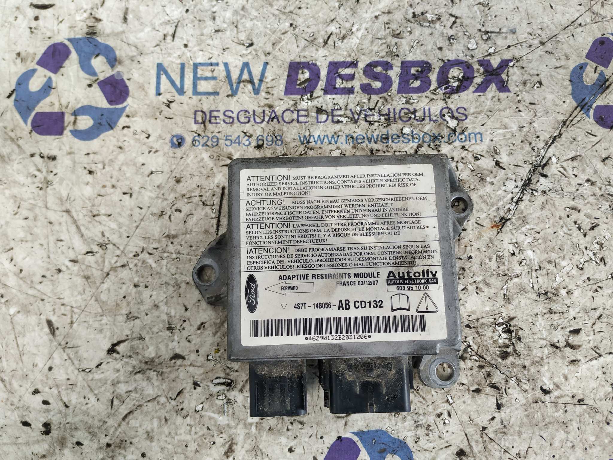 CENTRALITA AIRBAG FORD MONDEO BERLINA (GE)