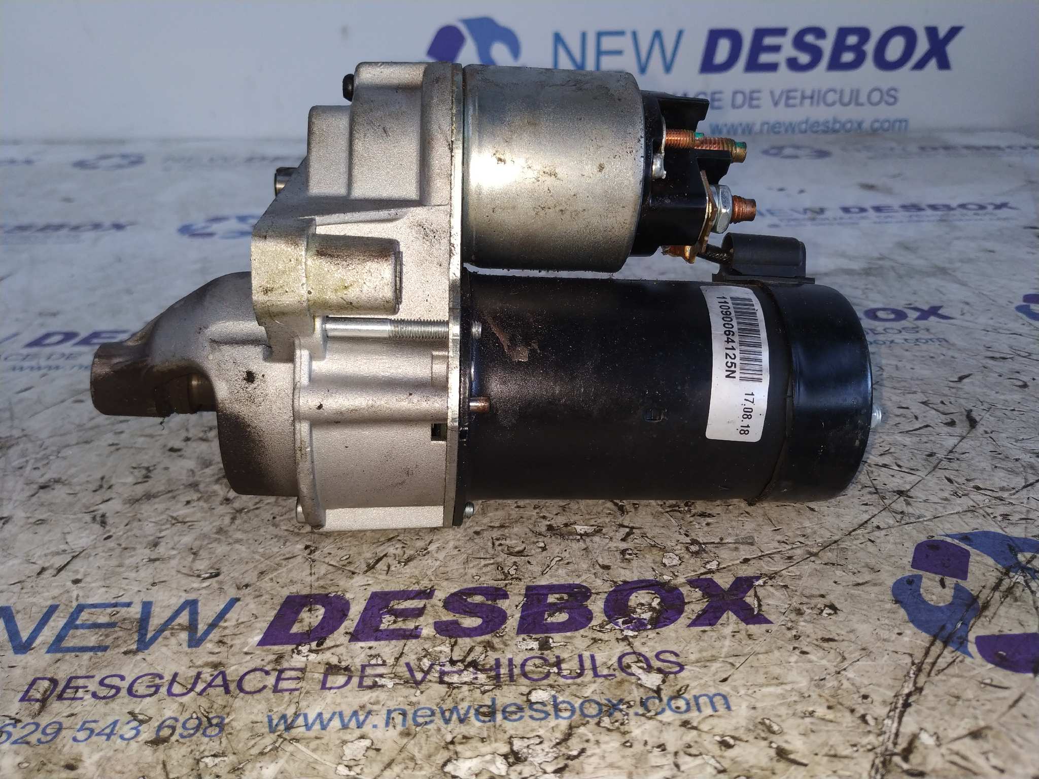 MOTOR ARRANQUE CITROEN BERLINGO CUADRO - vista 2