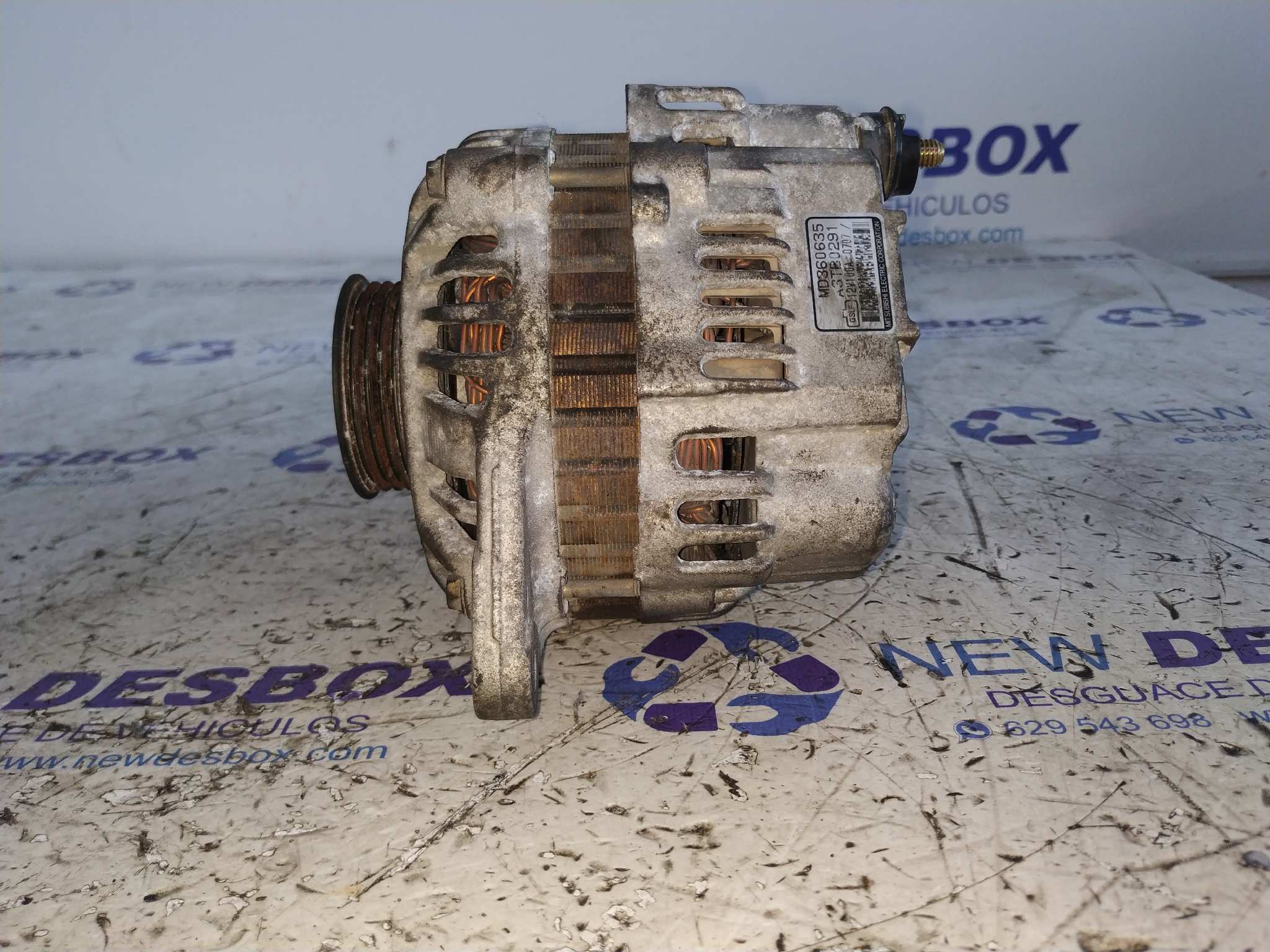 ALTERNADOR MITSUBISHI MONTERO PININ (H60/H70) - vista 3