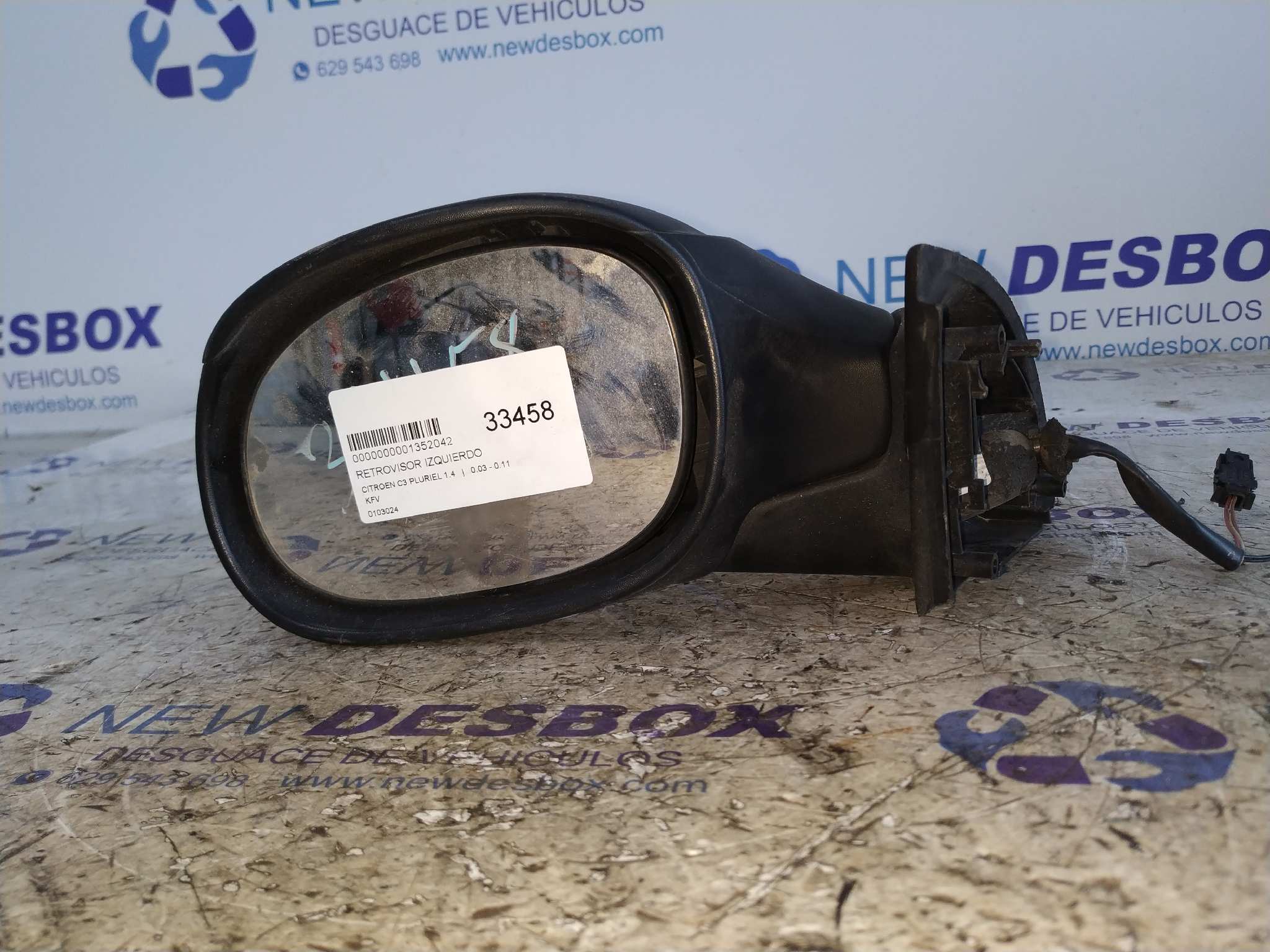 RETROVISOR IZQUIERDO CITROEN C3 PLURIEL